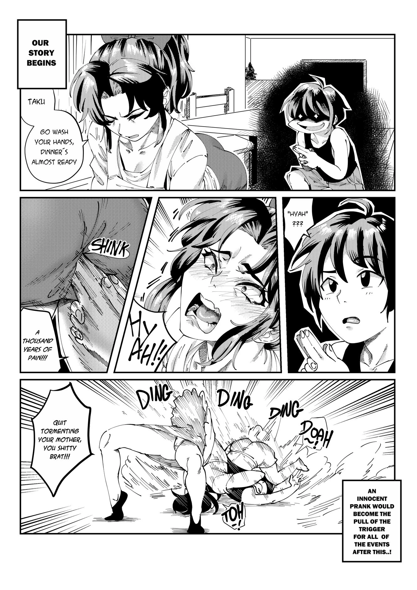 Angry Mama Takedown porn comic picture 3