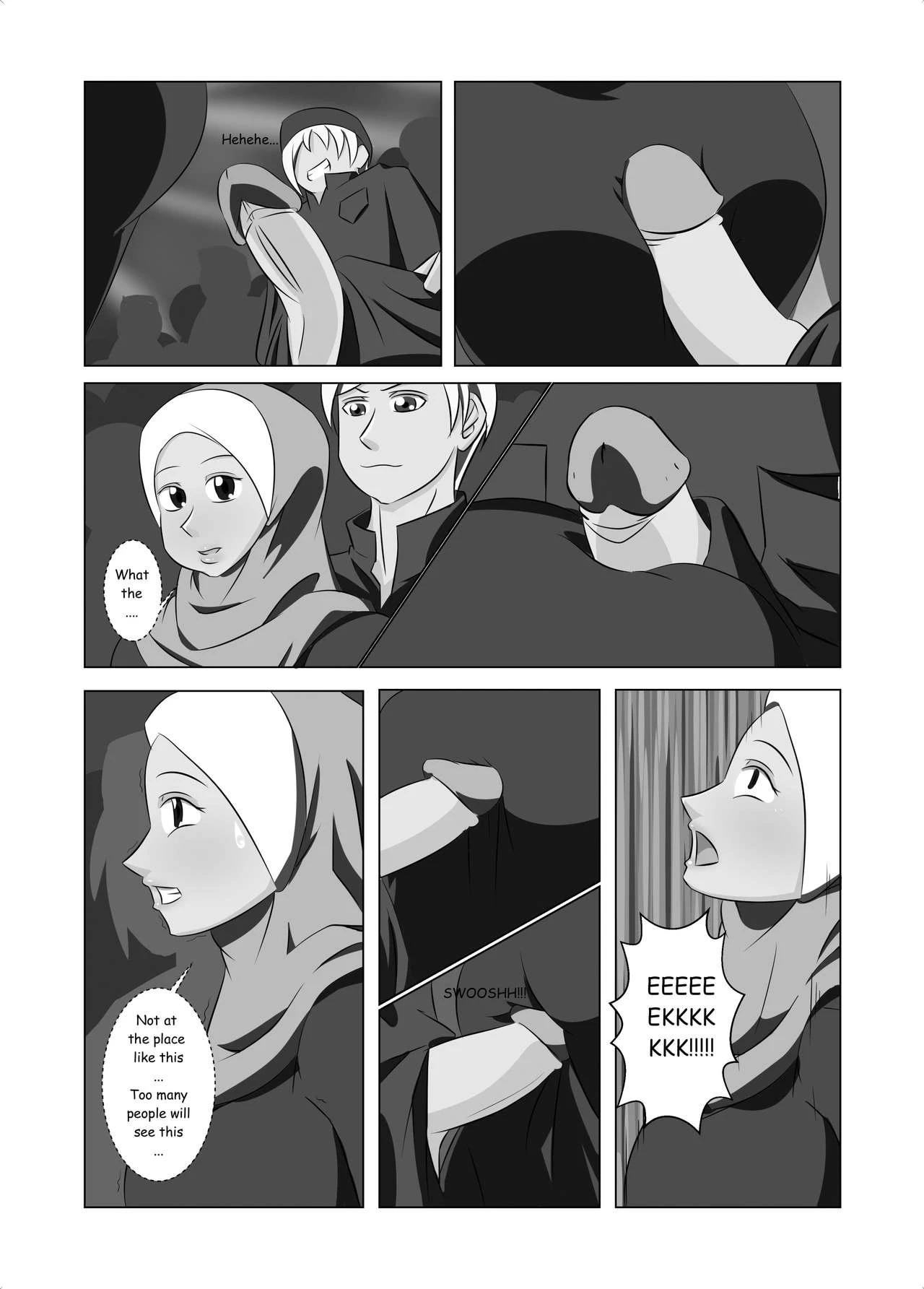 Anis & Siti porn comic picture 11