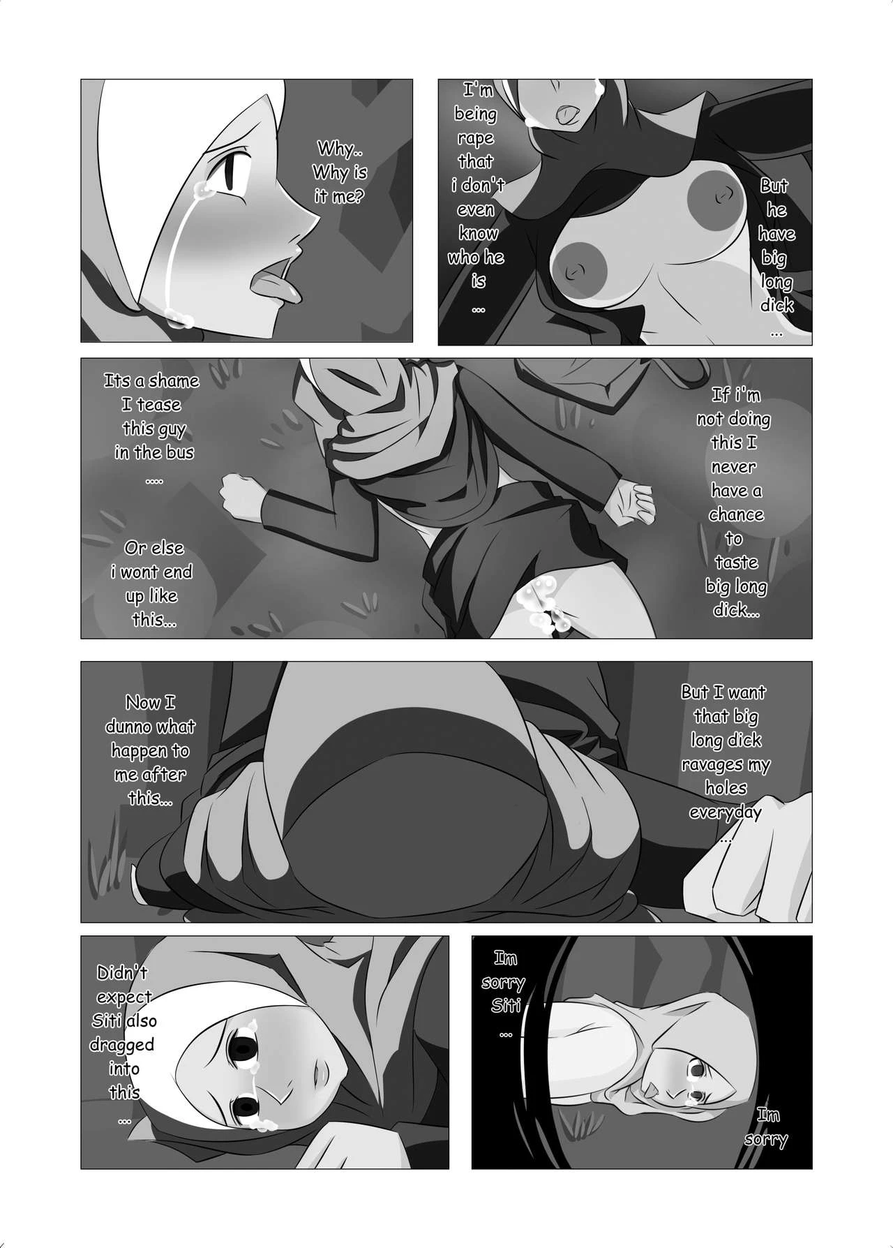 Anis & Siti porn comic picture 15