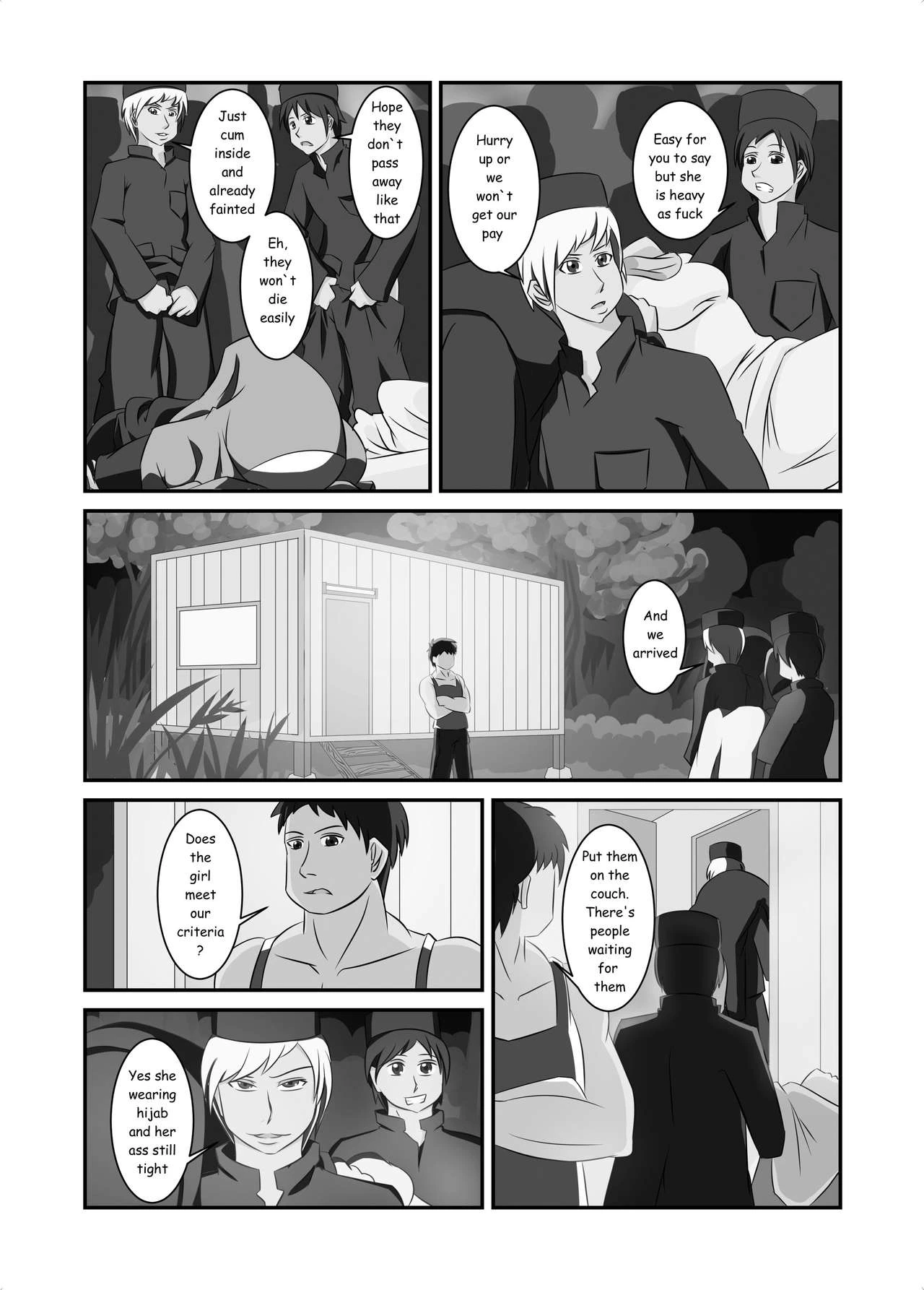 Anis & Siti porn comic picture 16