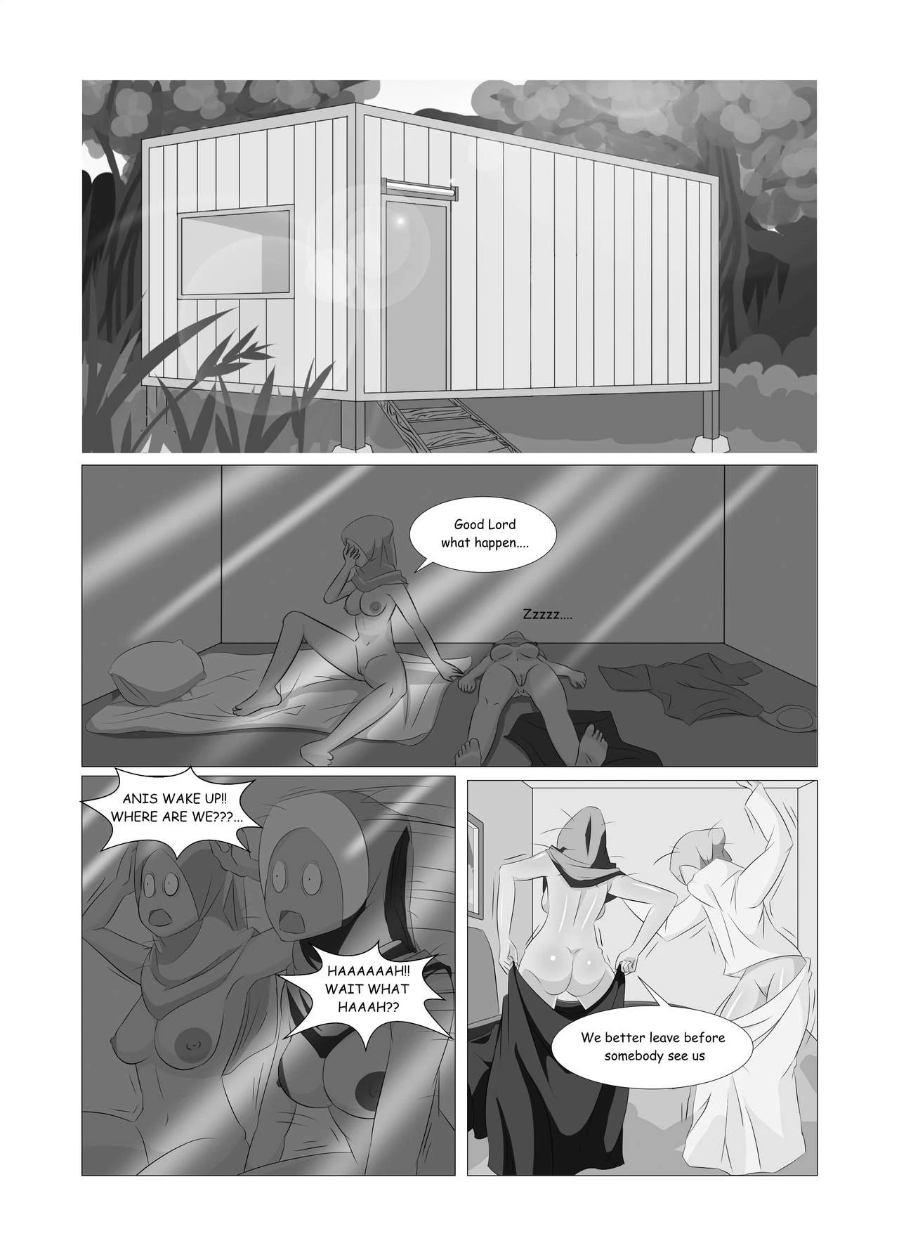 Anis & Siti porn comic picture 26