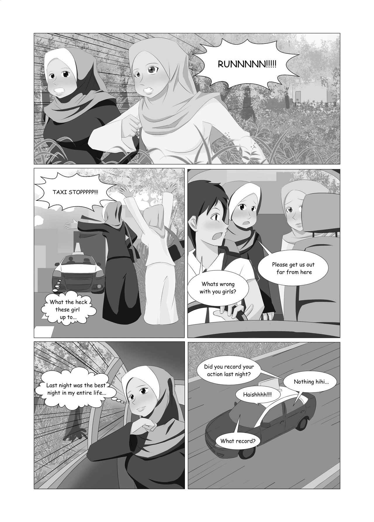 Anis & Siti porn comic picture 27