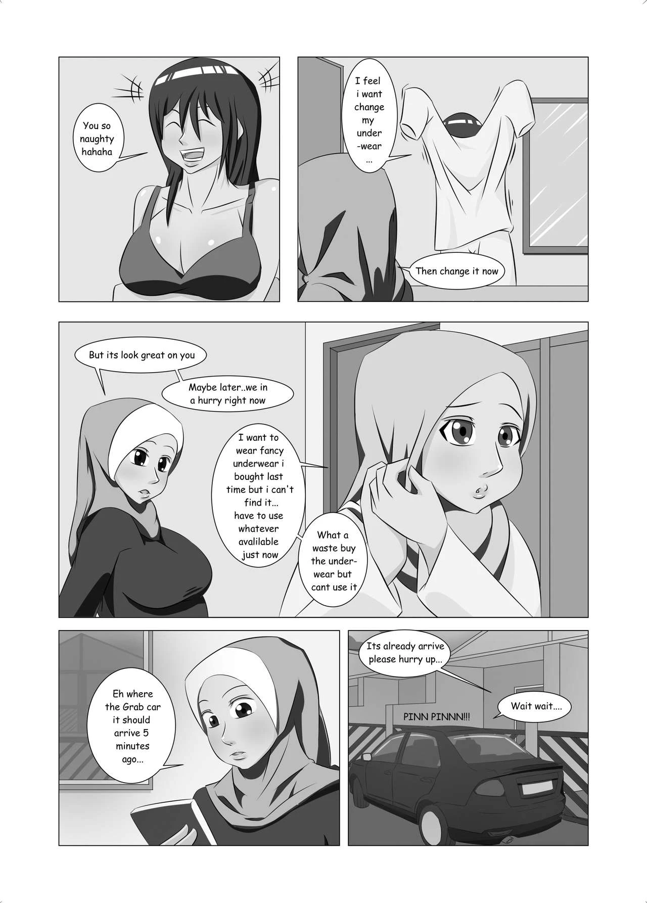 Anis & Siti porn comic picture 8