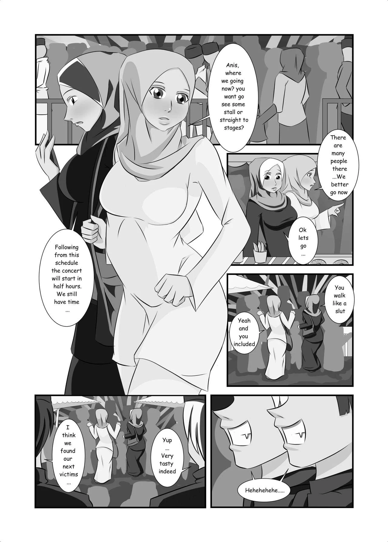 Anis & Siti porn comic picture 9