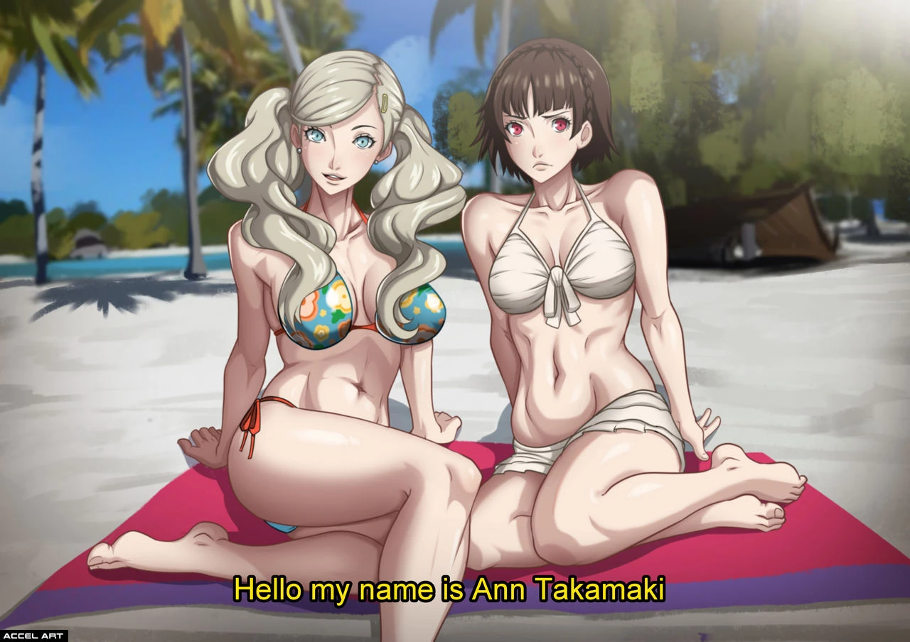 Ann and Makoto - Waifu Cast 2 porn comic picture 1