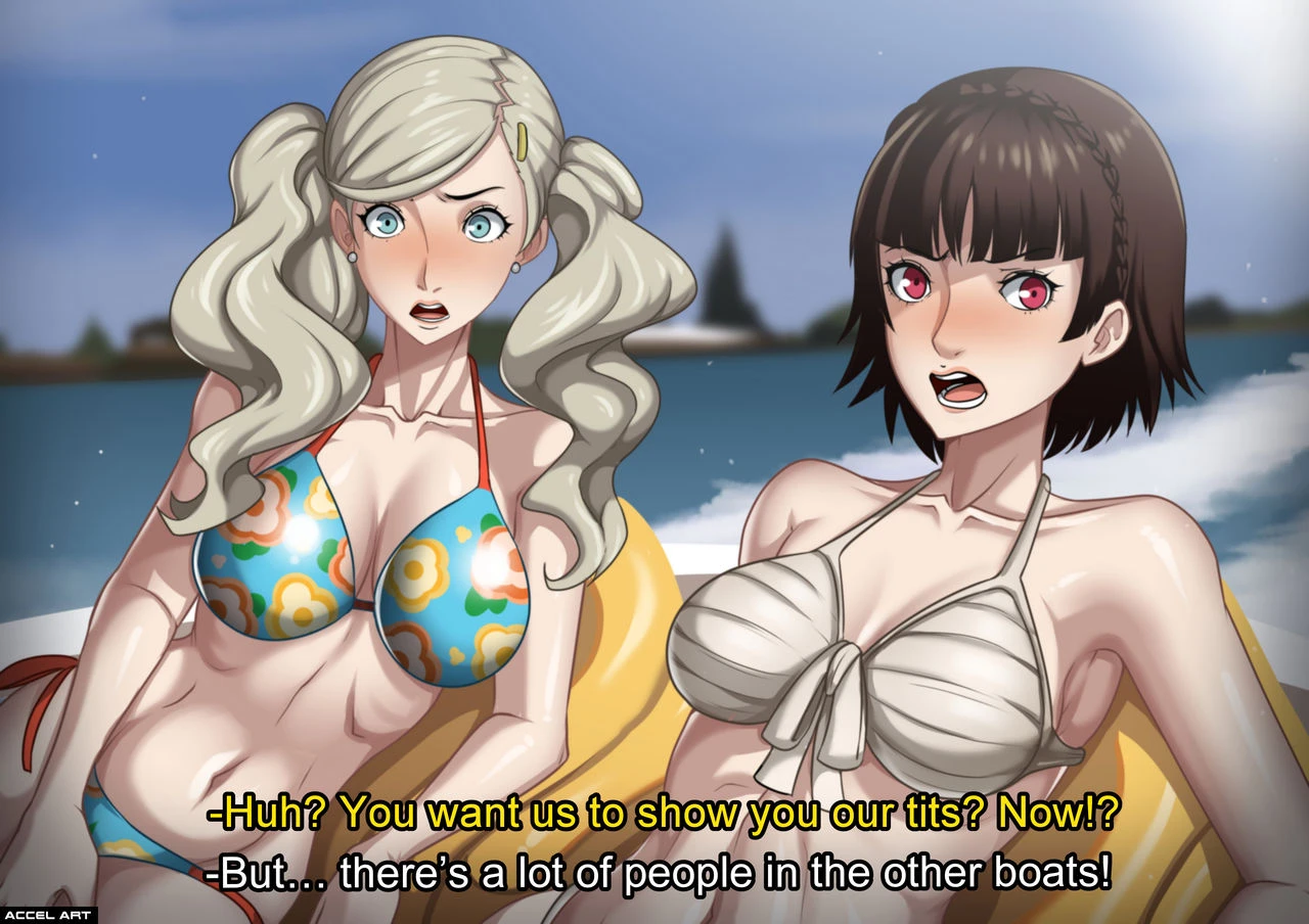 Ann and Makoto - Waifu Cast 2 porn comic picture 5