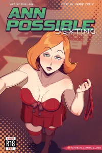 Ann Possible - Sexting porn comic picture 1