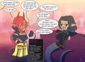 Annora and Liselotte porn comic picture 1