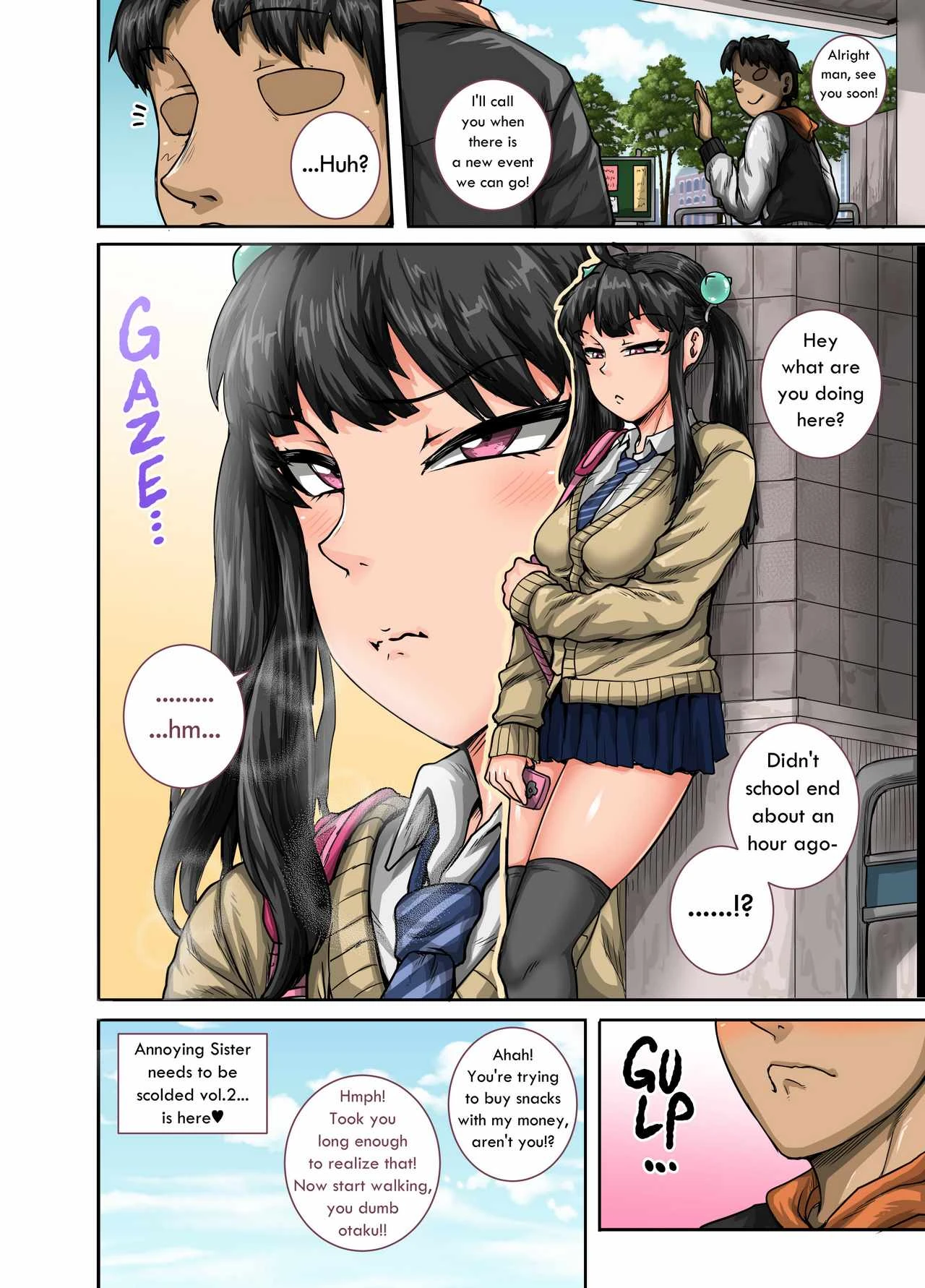 Annoying Sister Needs to be Scolded 2 porn comic picture 12