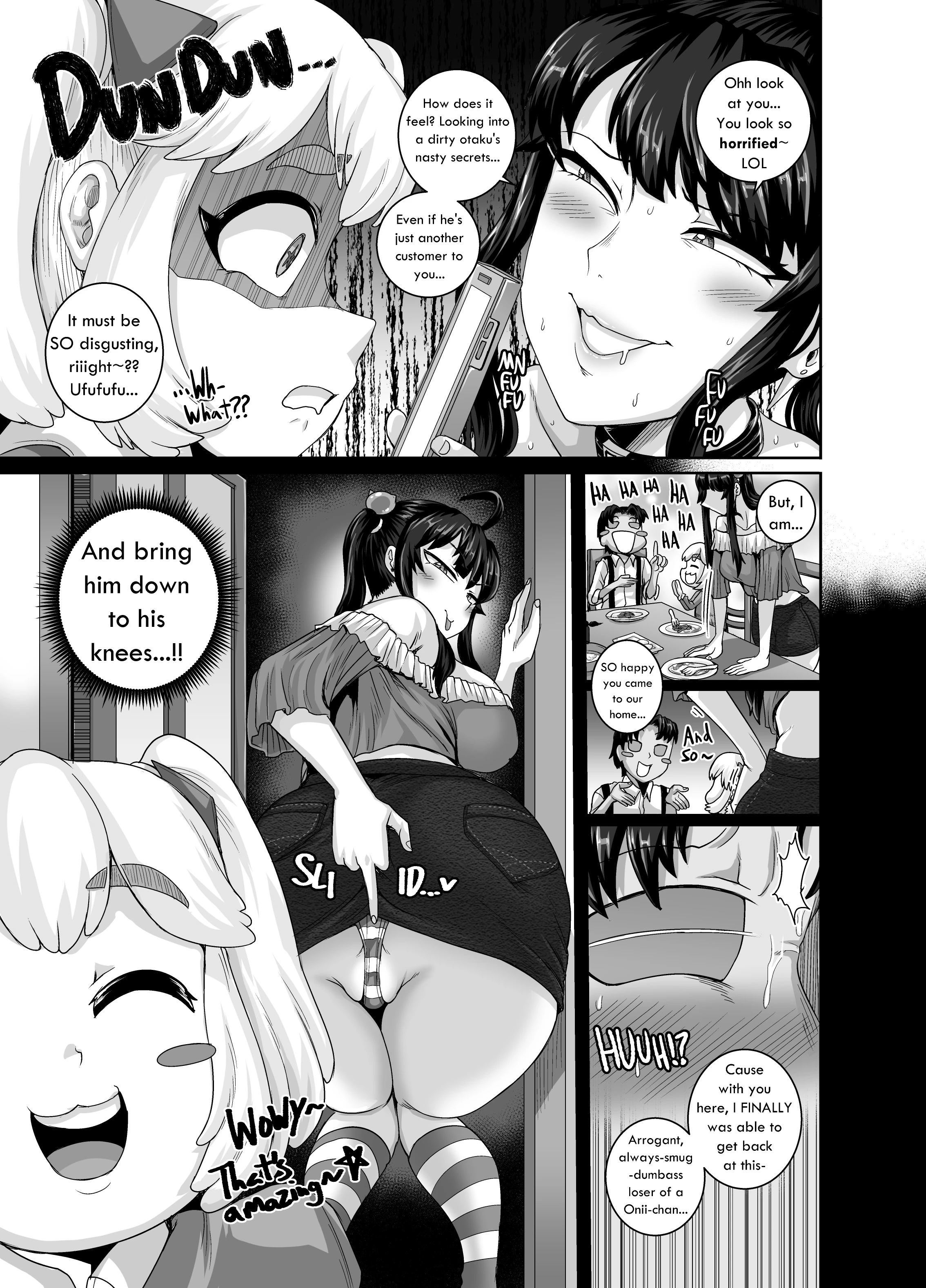 Annoying (Step) Sister Needs to be Scolded: Three! Part 1 porn comic picture 21