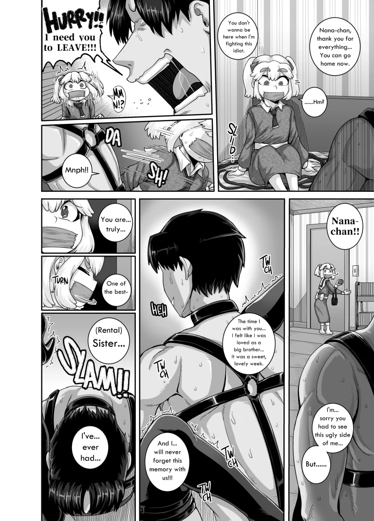 Annoying (Step) Sister Needs to be Scolded: Three! Part 1 porn comic picture 32