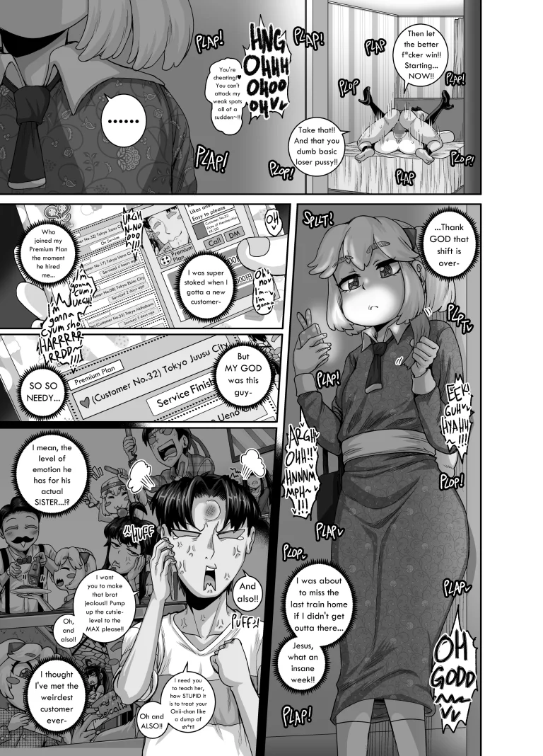 Annoying (Step) Sister Needs to be Scolded: Three! Part 1 porn comic picture 35