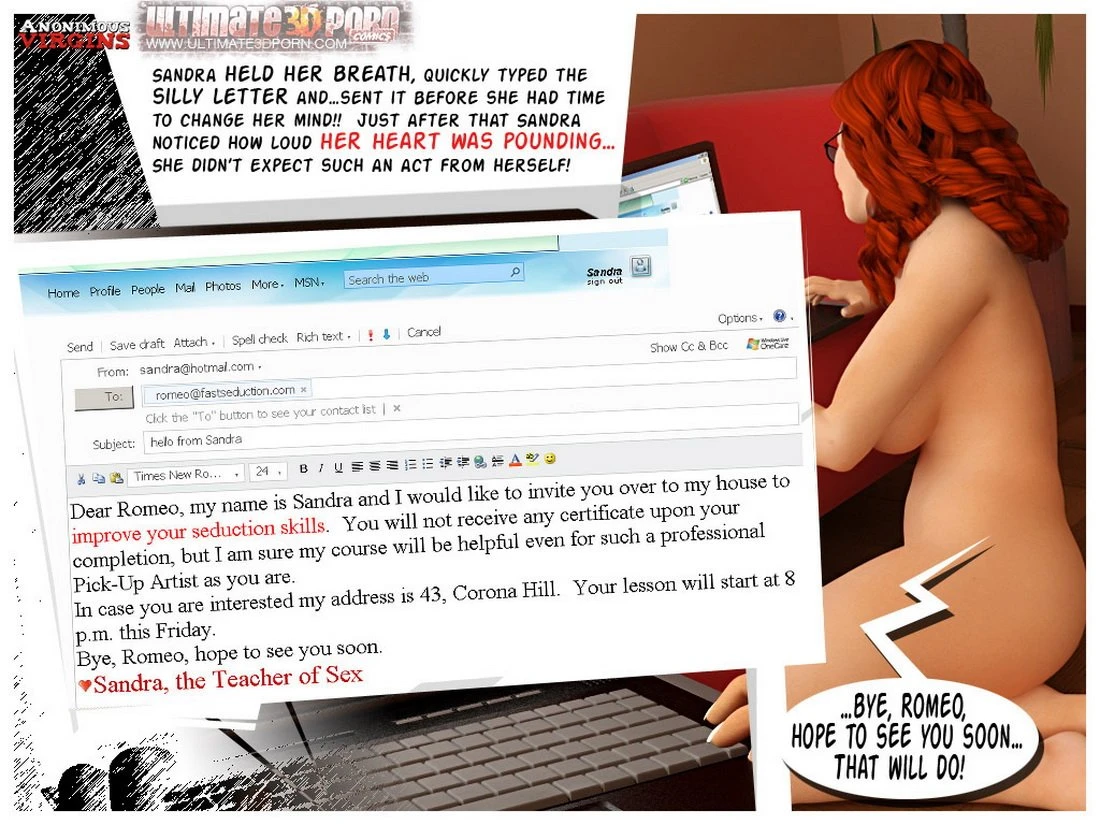 Anonymous Virgins 1 - The Teacher of Sex porn comic picture 13