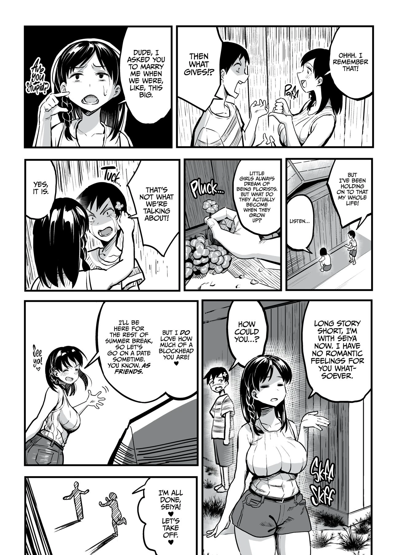 Another August, 10 Years Later With You | Juunengo no Hachigatsu Kimi to porn comic picture 8