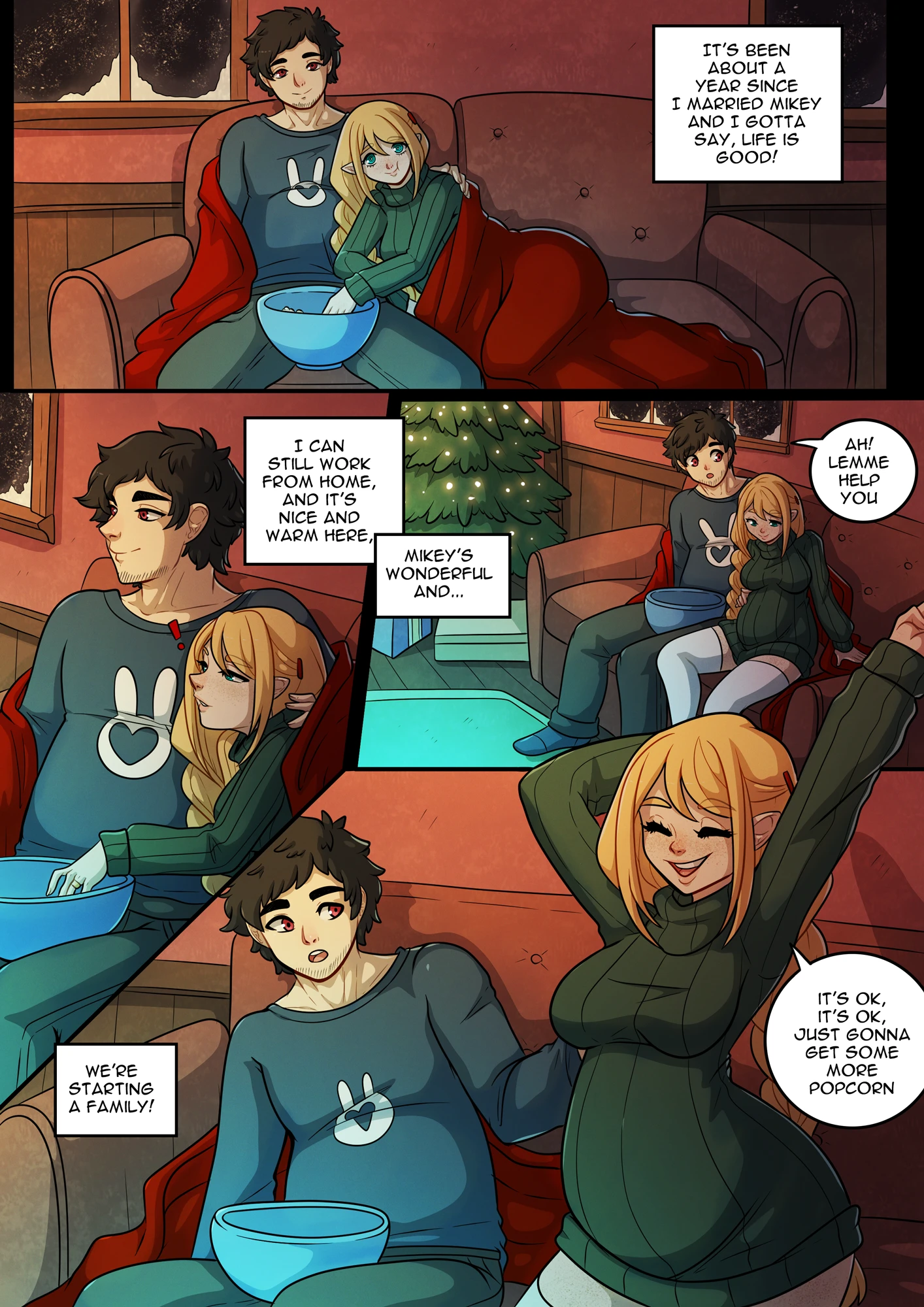 Another Holly Holiday porn comic picture 2