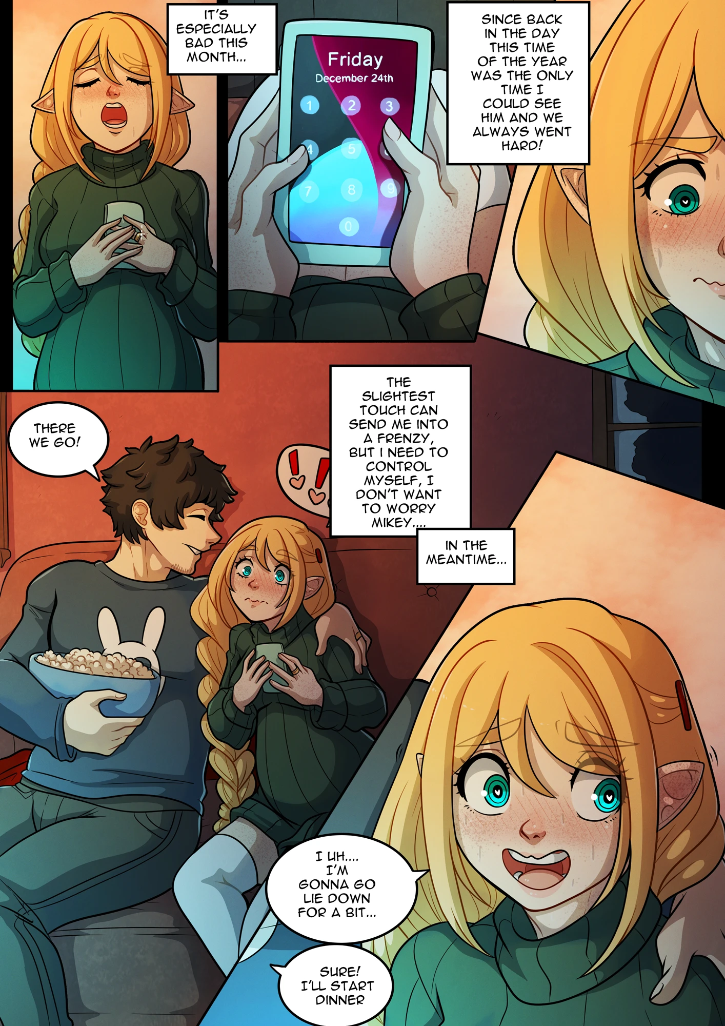 Another Holly Holiday porn comic picture 4