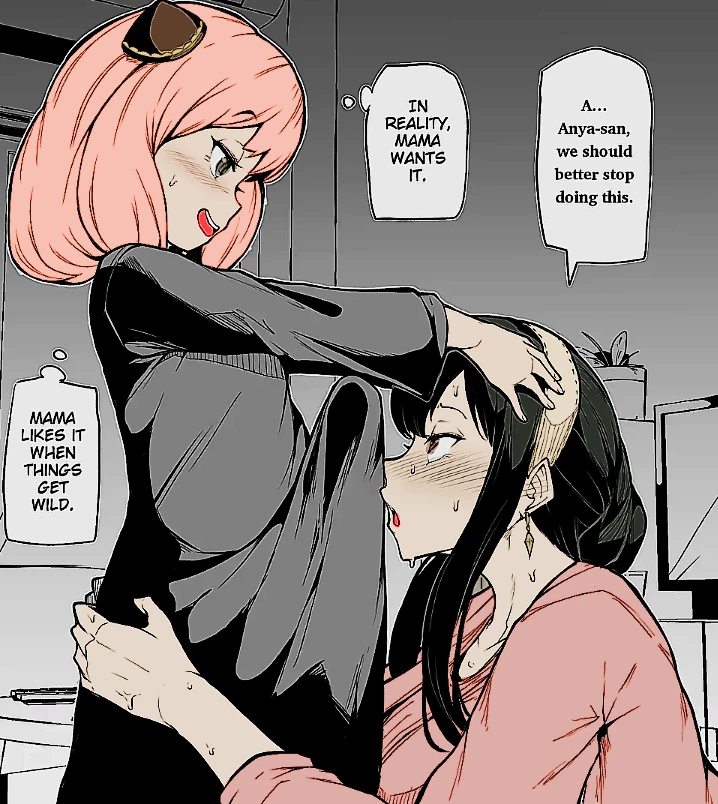 Anya to Yor (Spy x Family) - Oneshot Colored by me porn comic picture 2