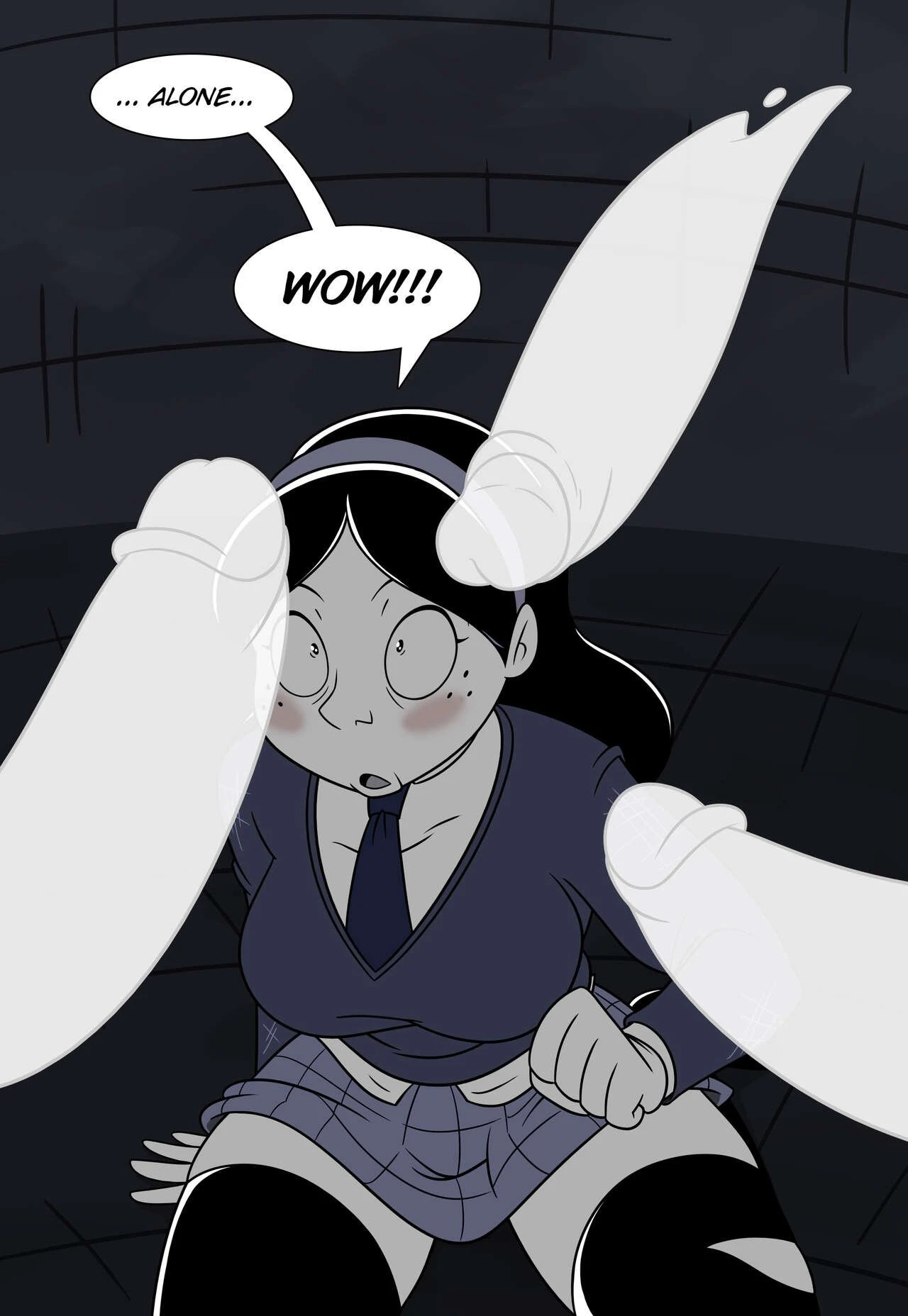 Anya's Ghosts porn comic picture 2