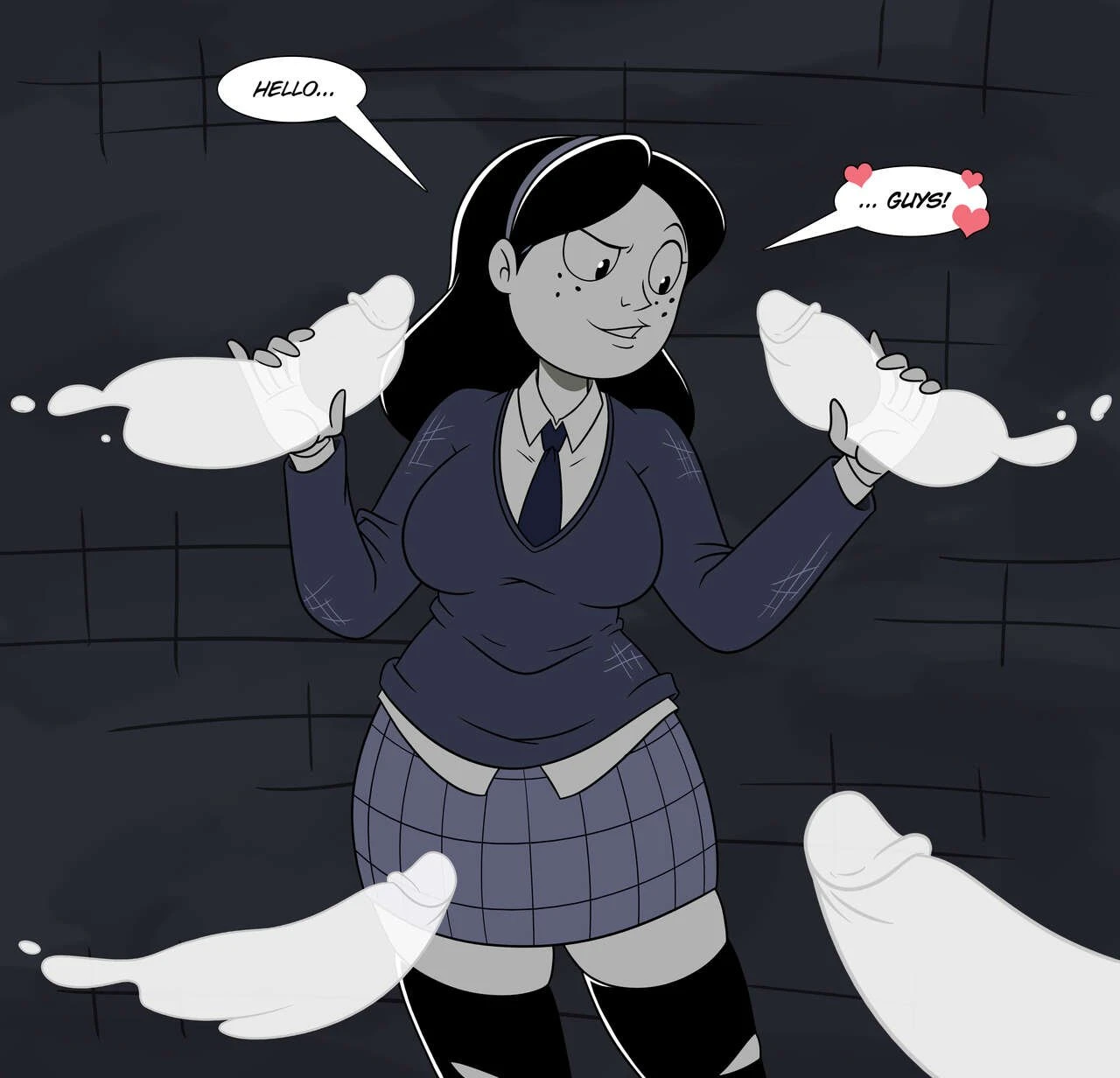 Anya's Ghosts porn comic picture 3