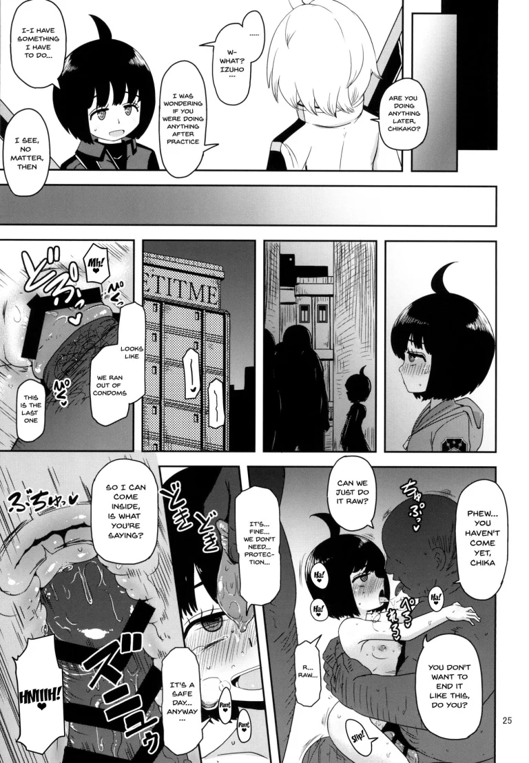 Aoba-chan no Iu Toori | Just As Aoba-chan Says (World Trigger) porn comic picture 24