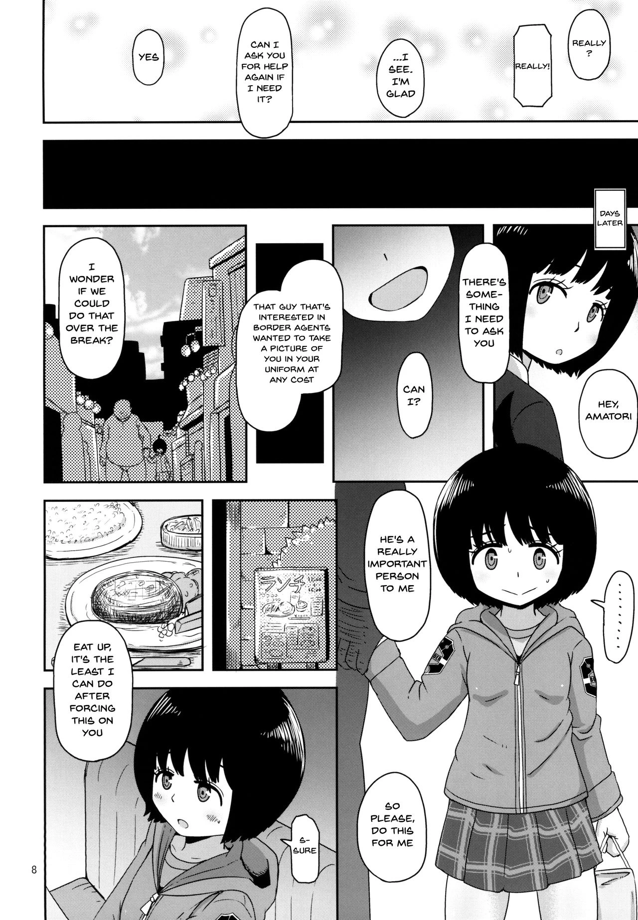 Aoba-chan no Iu Toori | Just As Aoba-chan Says (World Trigger) porn comic picture 7