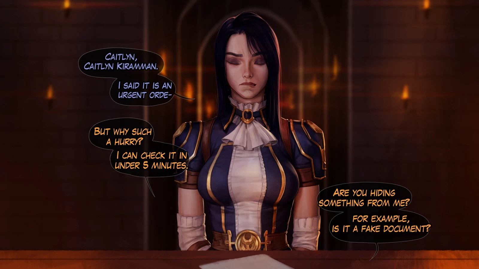 Arcane - The enforcer porn comic picture 11