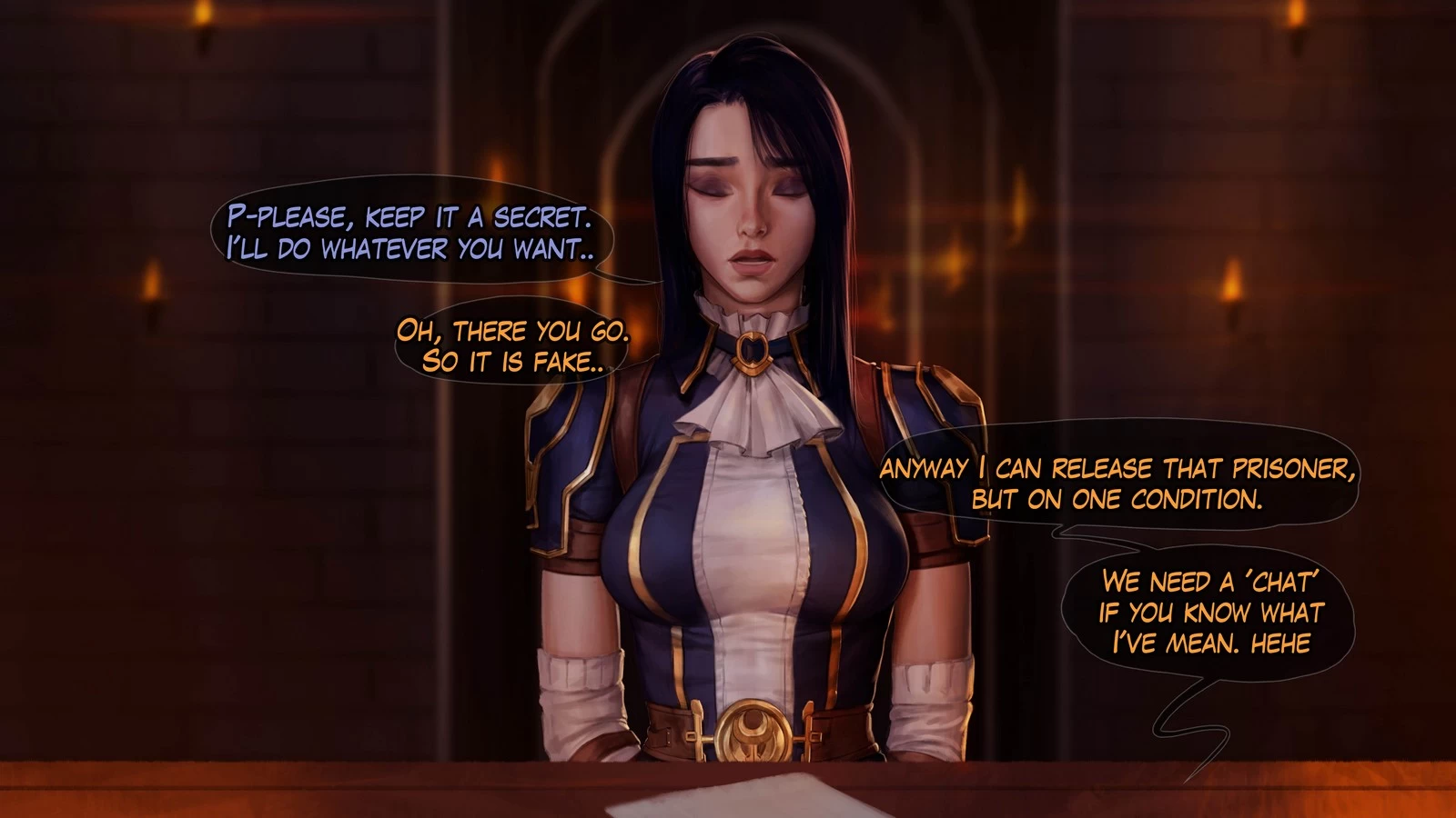 Arcane - The enforcer porn comic picture 13