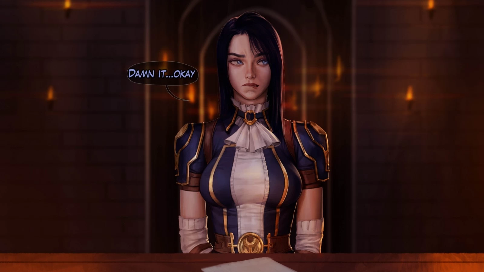 Arcane - The enforcer porn comic picture 16