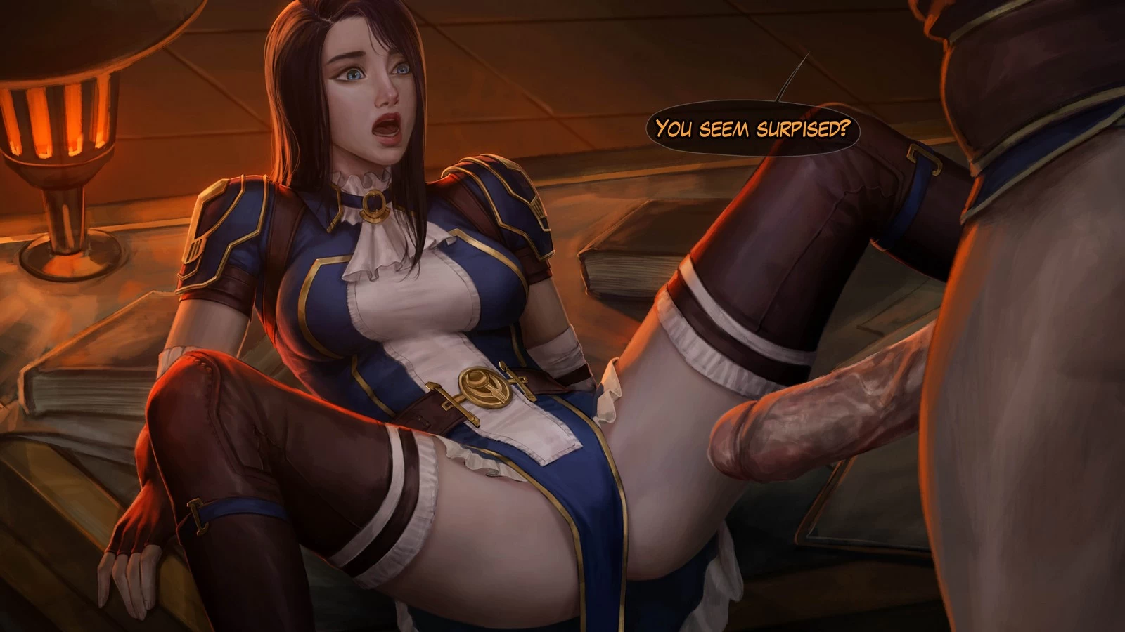 Arcane - The enforcer porn comic picture 24