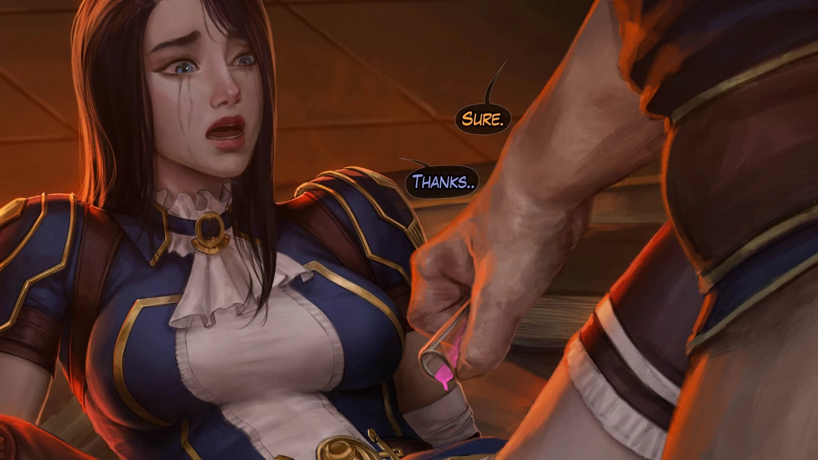 Arcane - The enforcer porn comic picture 38