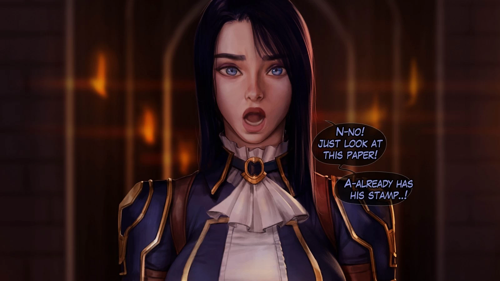 Arcane - The enforcer porn comic picture 8