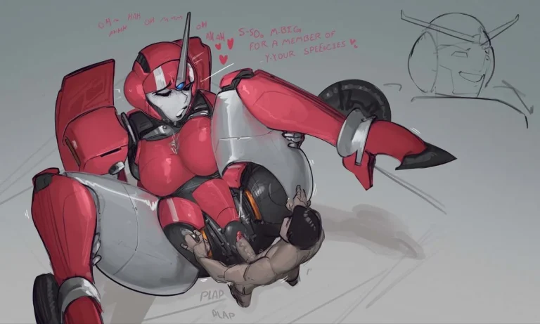 Arcee & Michael porn comic picture 2