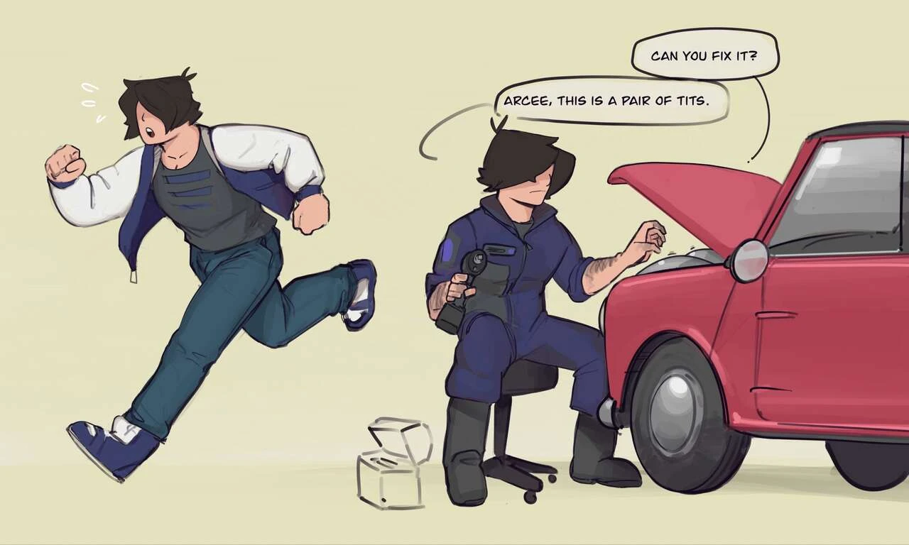 Arcee & Michael porn comic picture 7