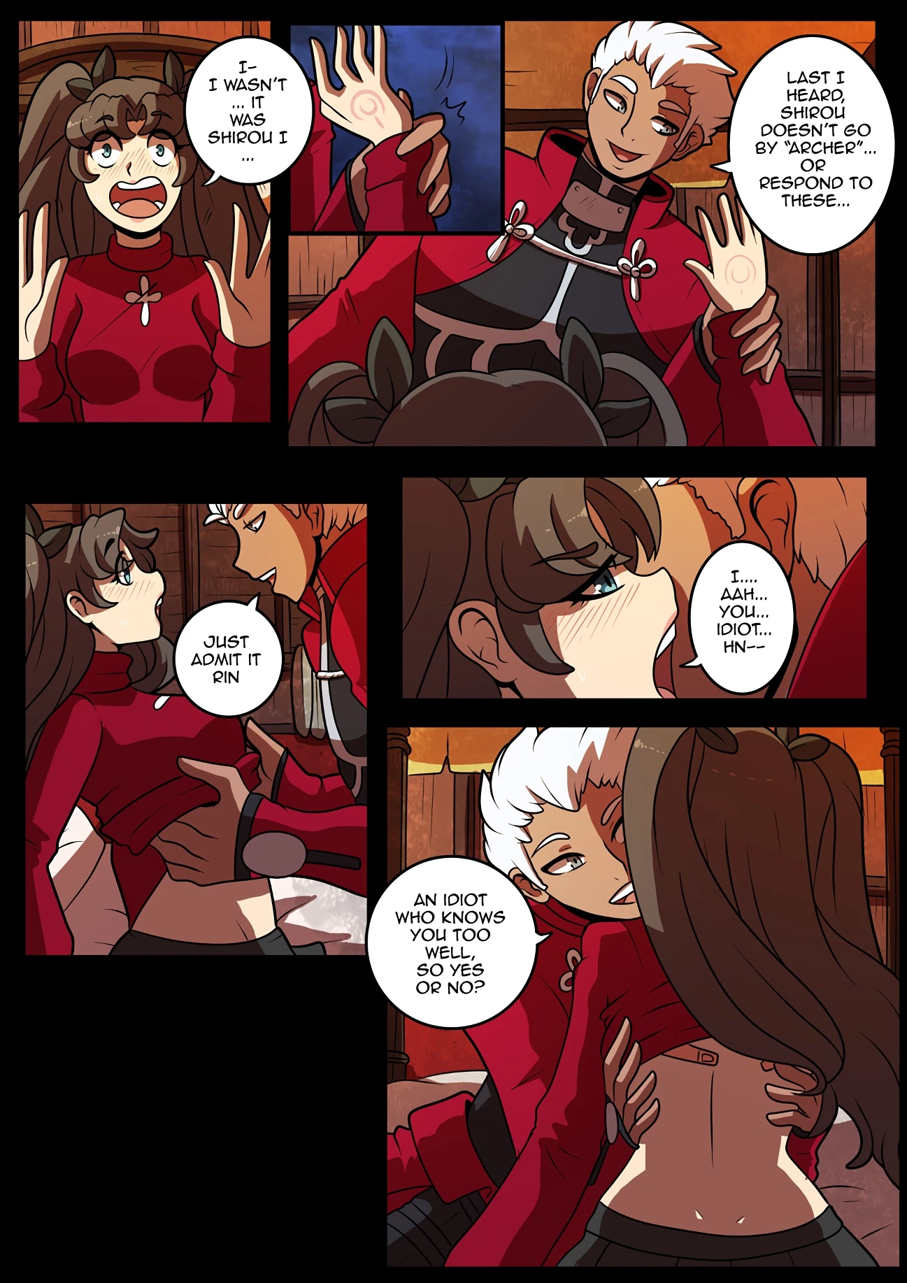 Archer's Desire porn comic picture 11