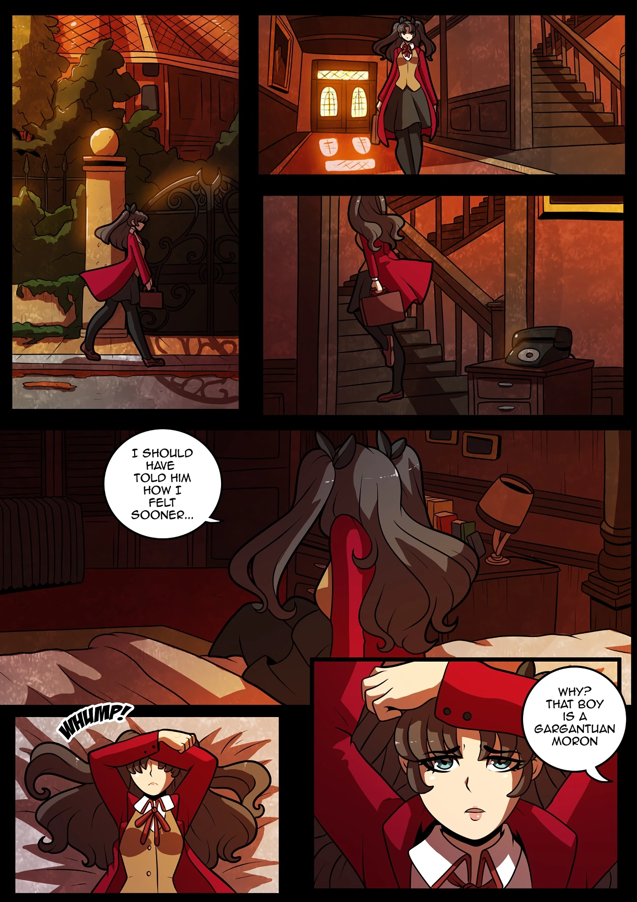 Archer's Desire porn comic picture 4