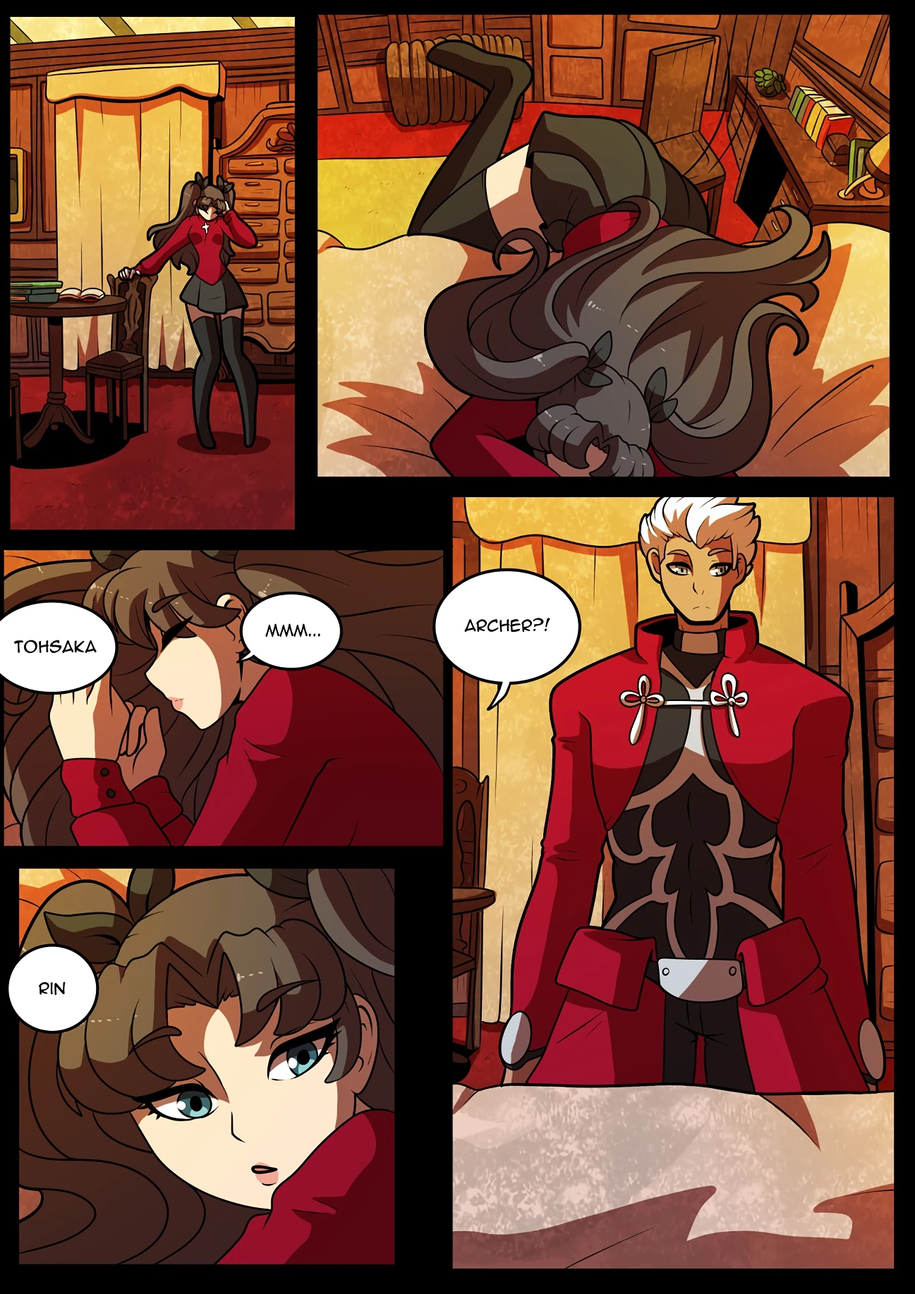 Archer's Desire porn comic picture 6