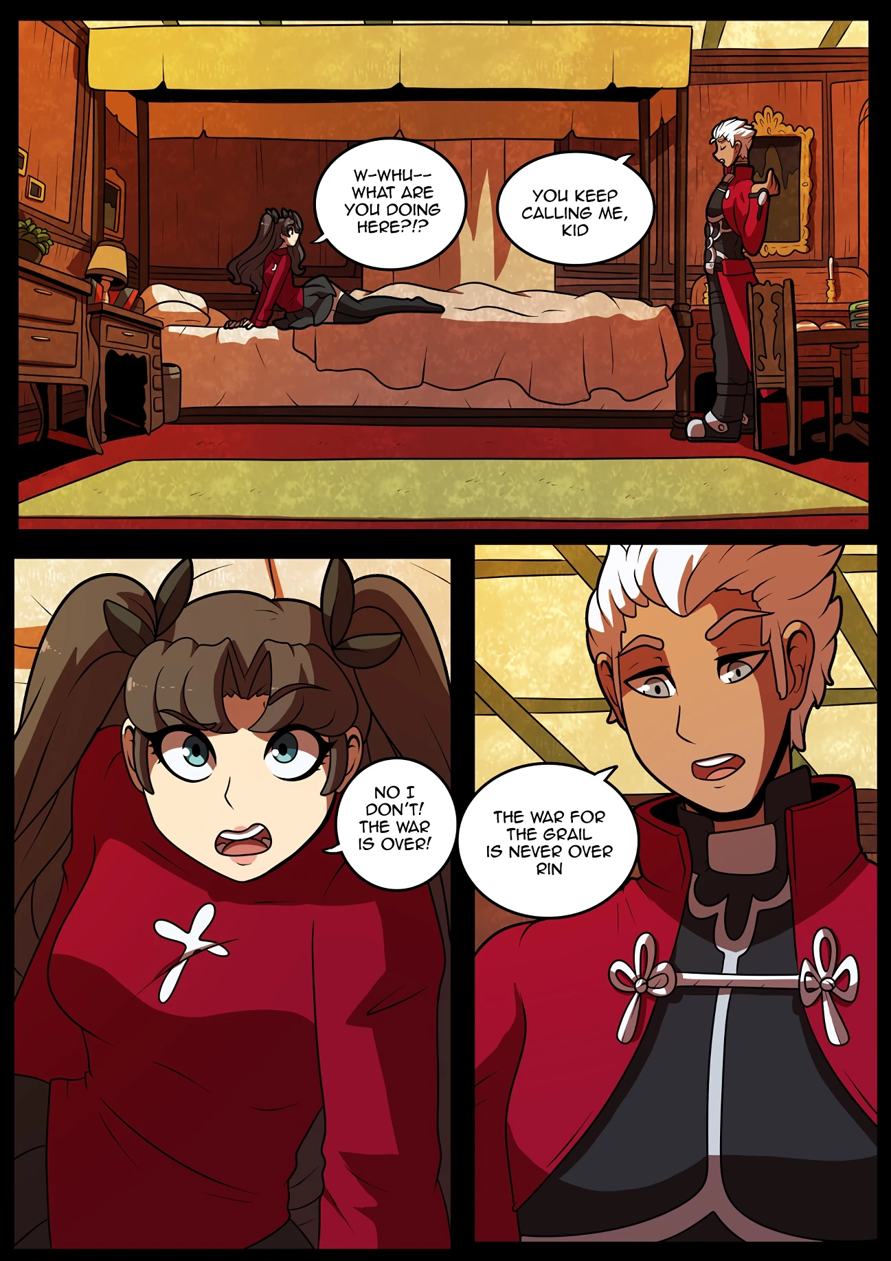 Archer's Desire porn comic picture 7