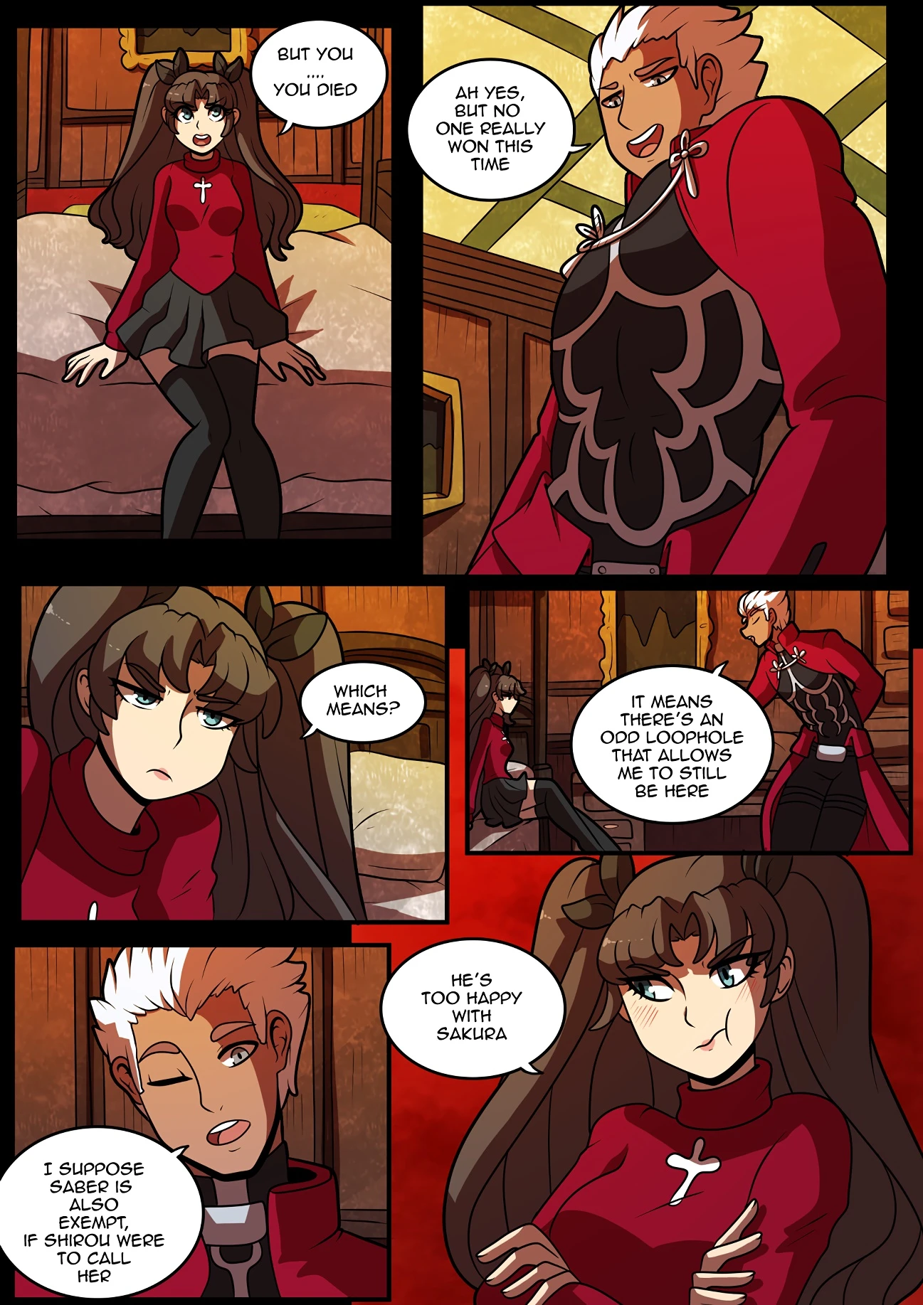 Archer's Desire porn comic picture 8