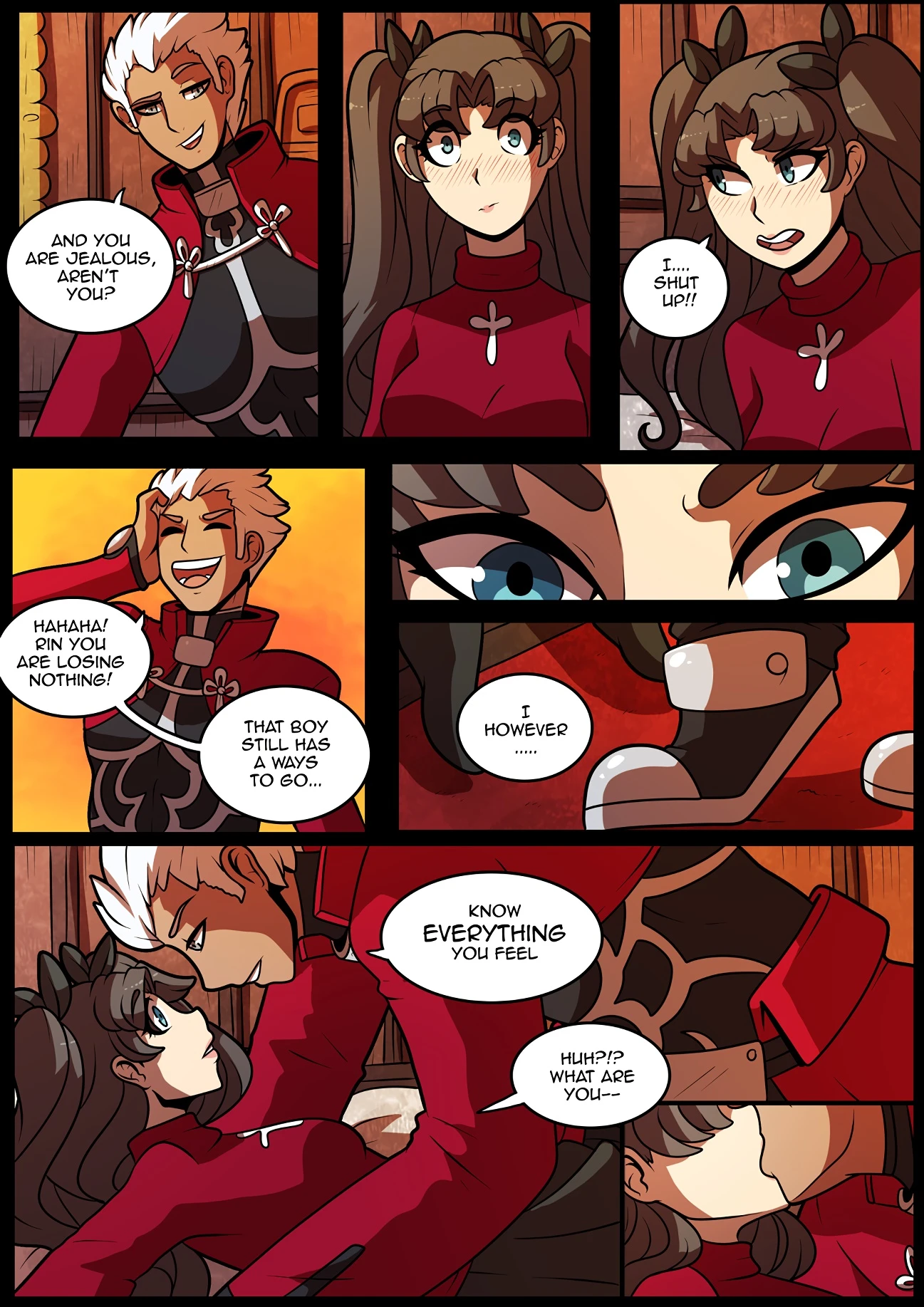 Archer's Desire porn comic picture 9