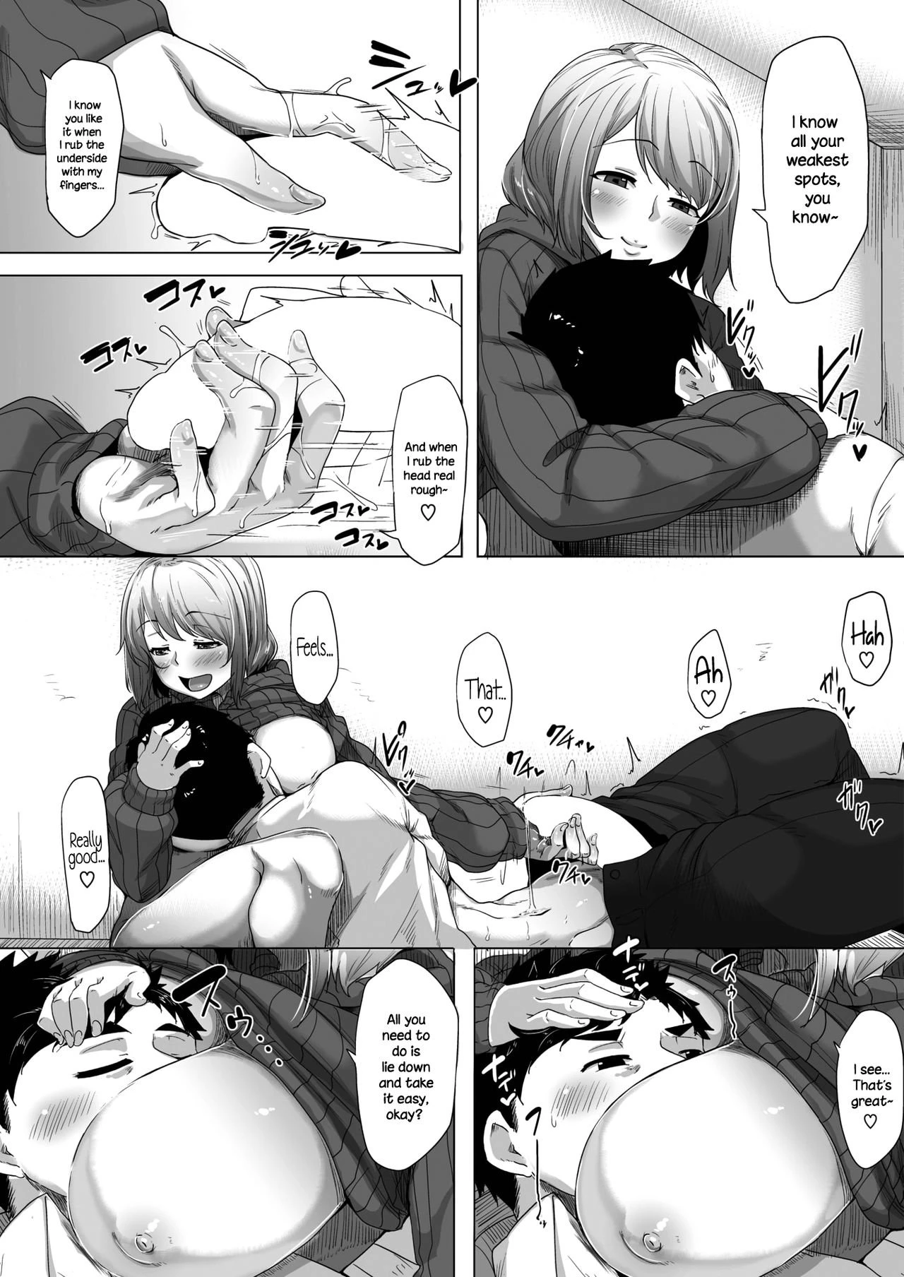 Are you alright? Do you need to rub some boobs? porn comic picture 9