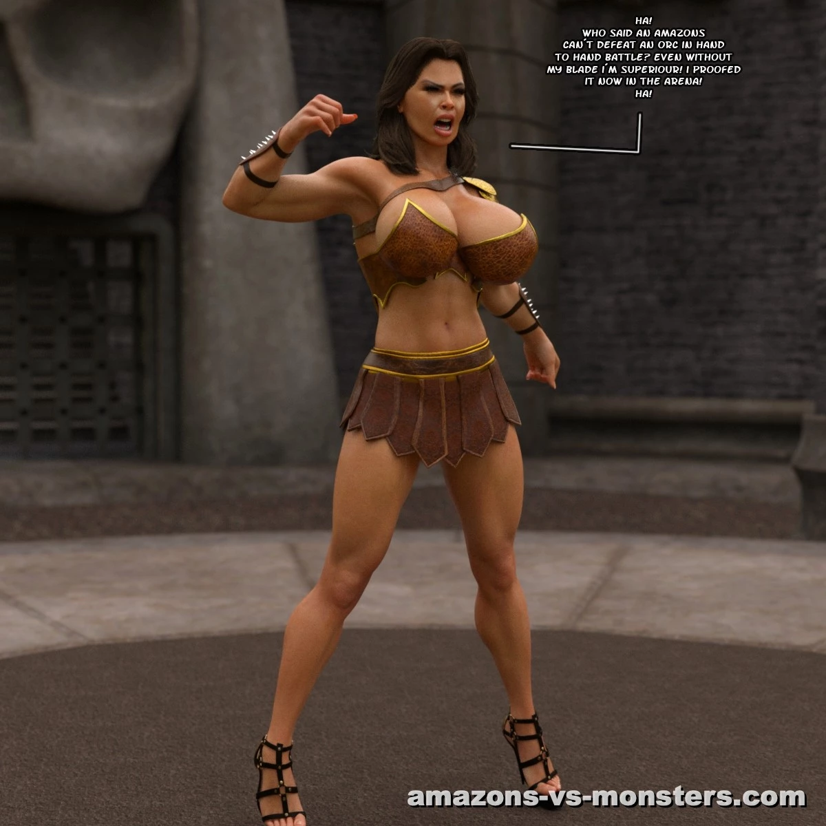 Arena! porn comic picture 2
