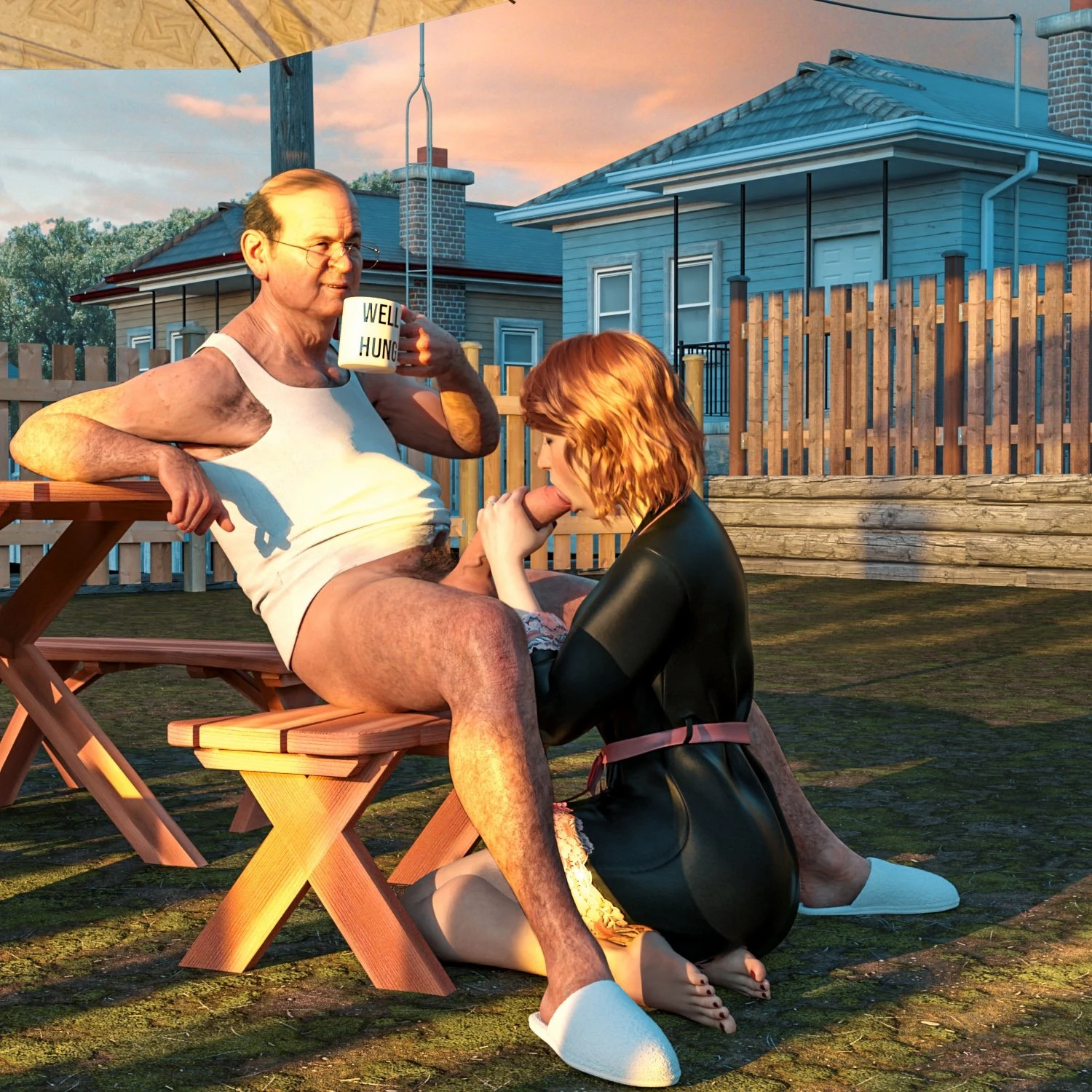 ARTICULATE PERVERT - Old Man porn comic picture 25