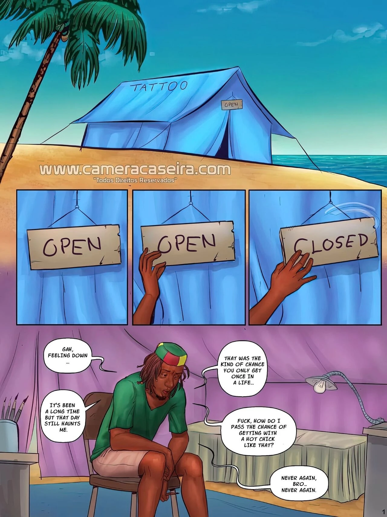 As Patricinhas 7-8. Back to Tattoo Artist 1-2 porn comic picture 2