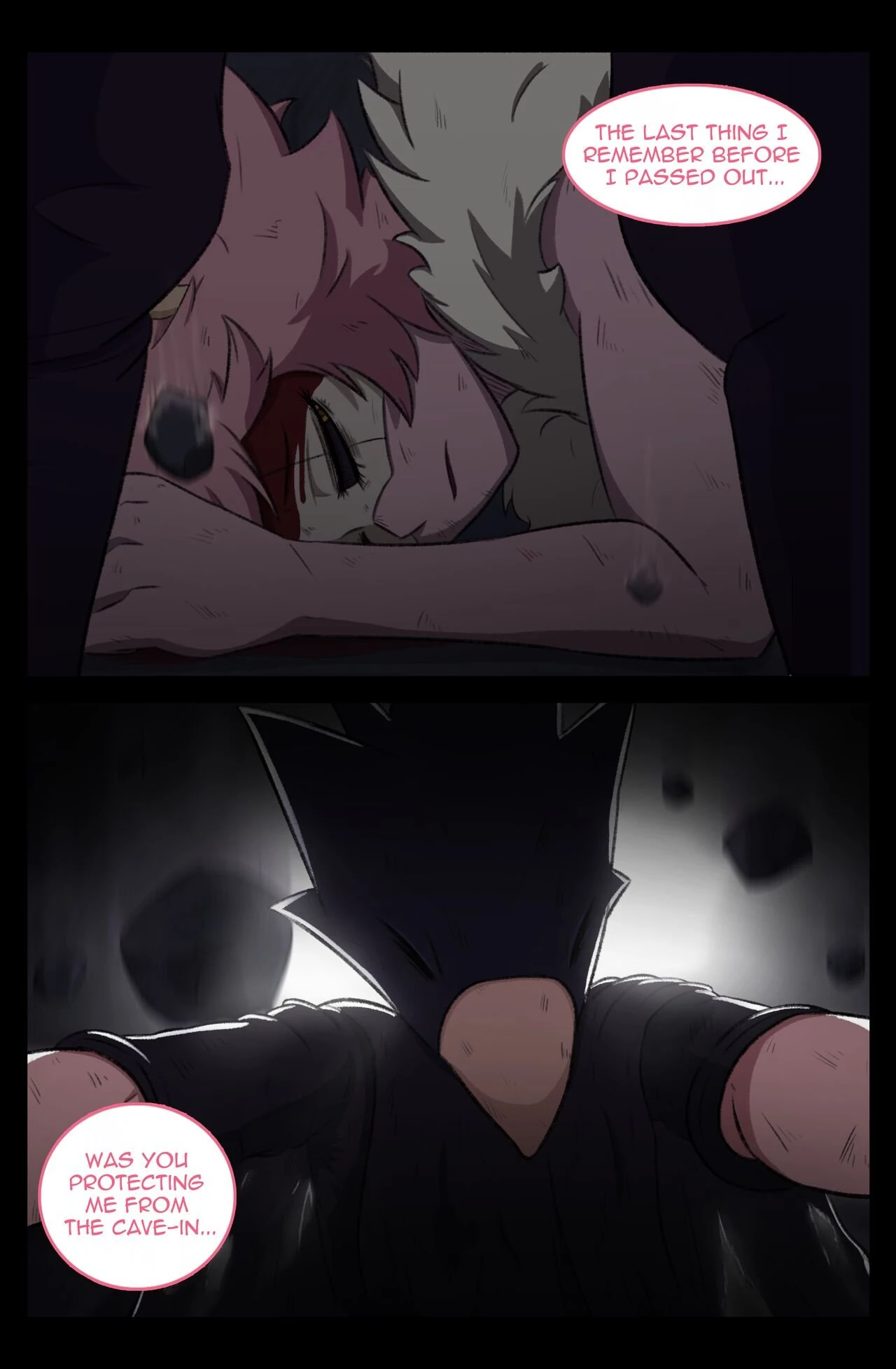 "As Thanks" Mina x Tokoyami porn comic picture 4