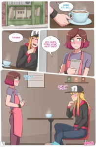 Ash & Jade porn comic picture 1