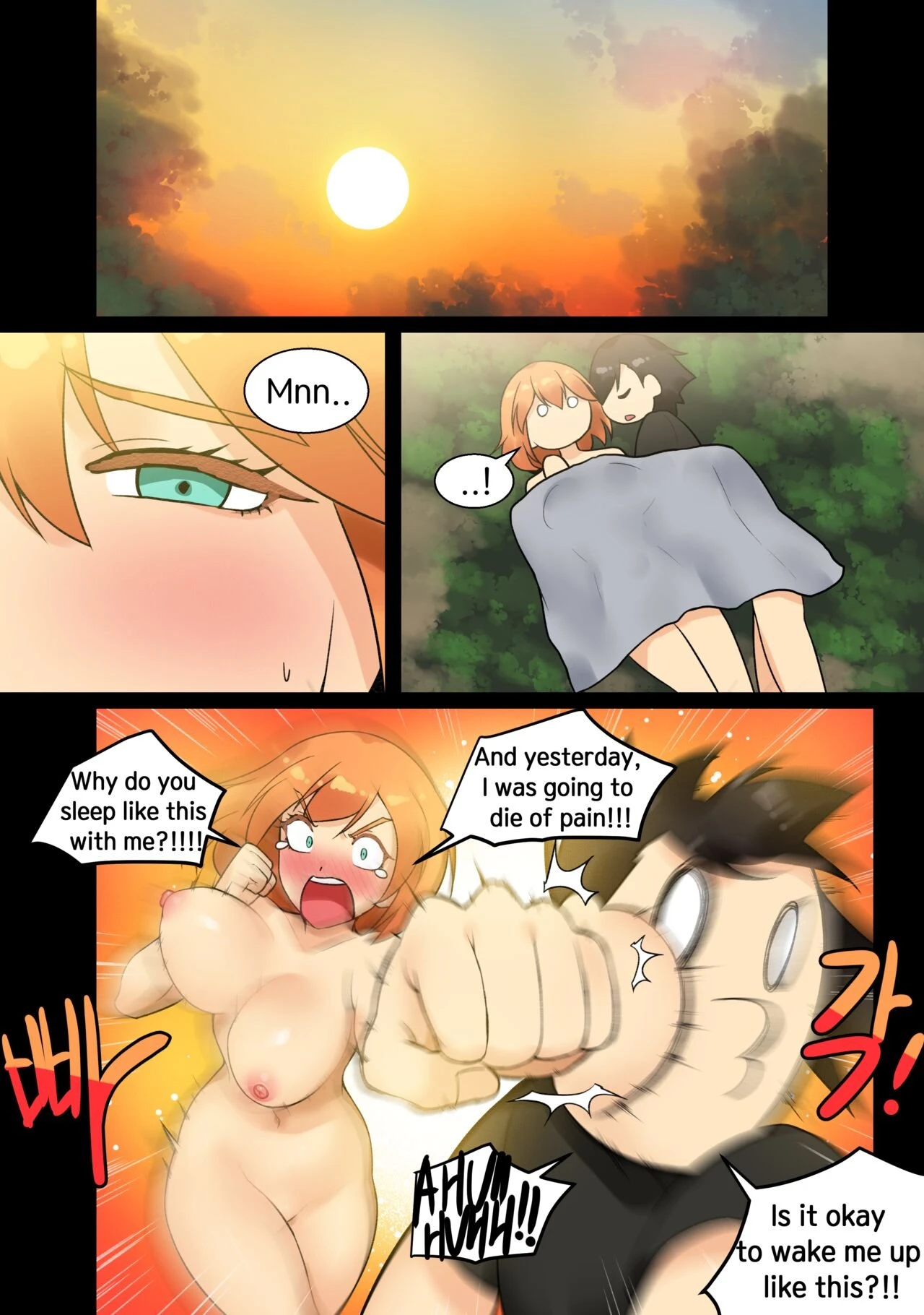 Ash x Misty (Trip with Pikachu) porn comic picture 15