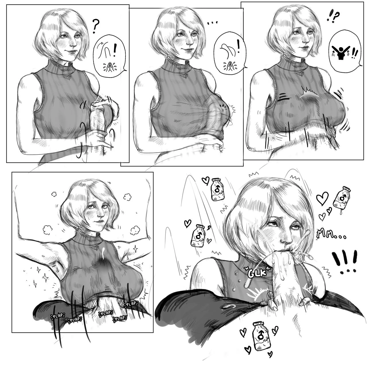 Ashley porn comic picture 20