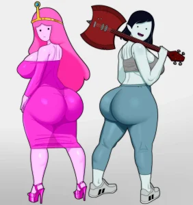 Ass-venture Time porn comic picture 1