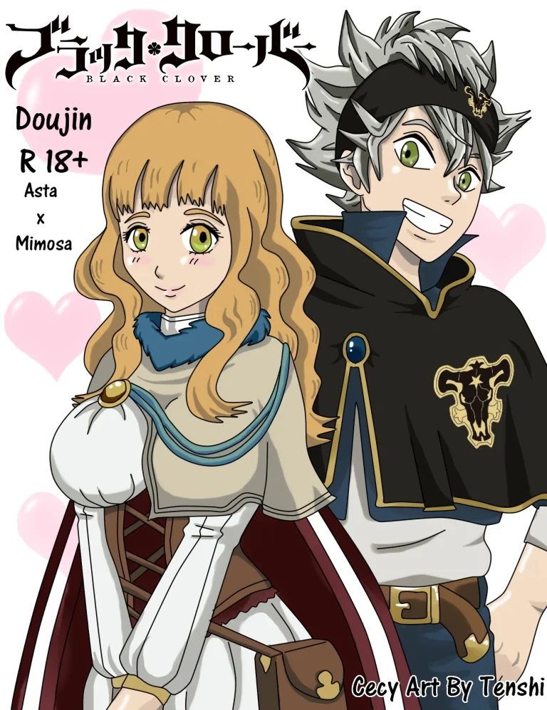 Asta X Mimosa porn comic picture 1
