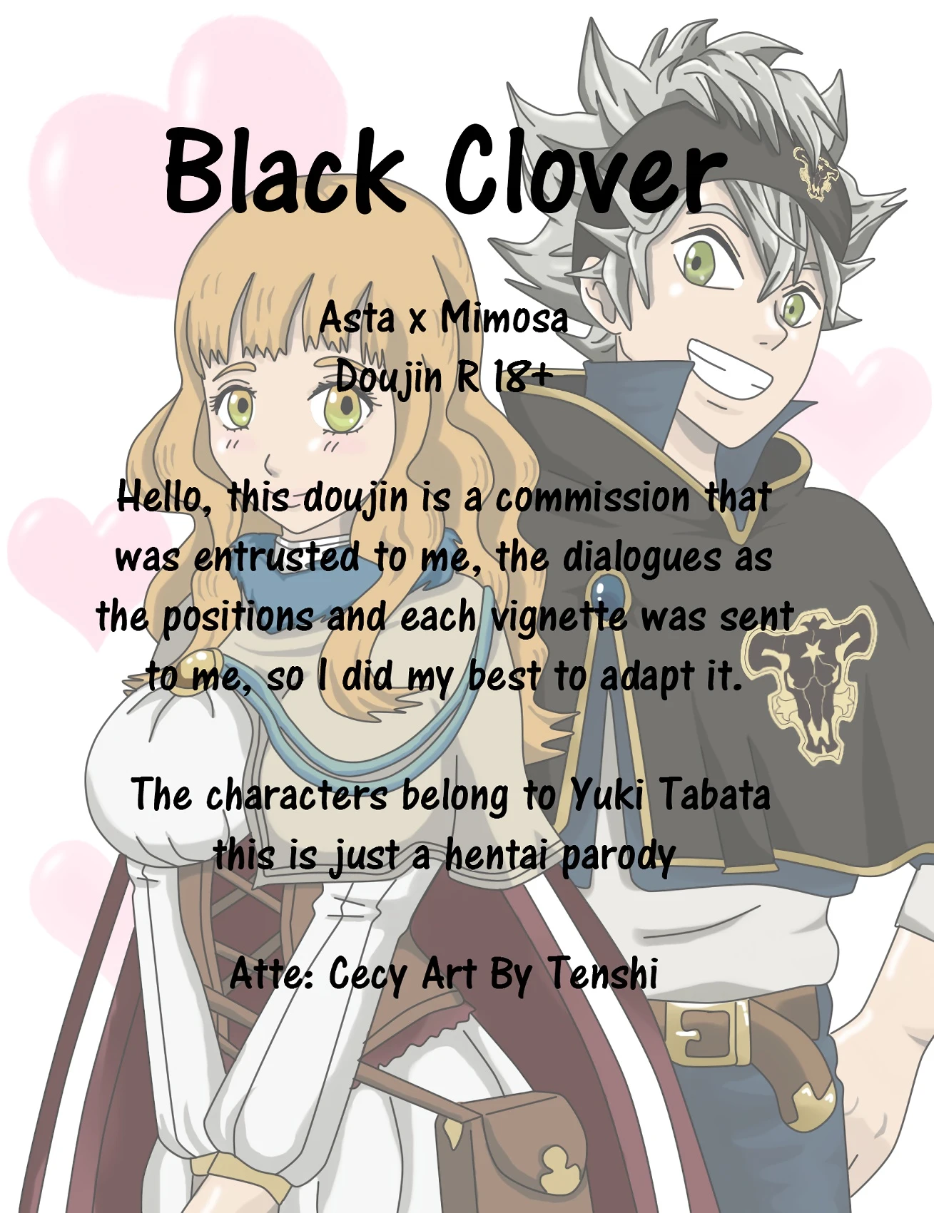 Asta X Mimosa porn comic picture 2